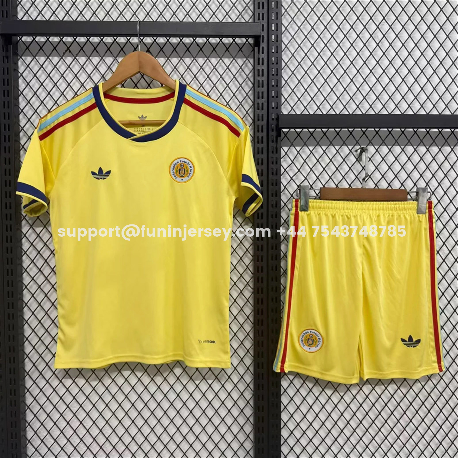 Funinjersey-Curaçao 2026 Away Kids Kit