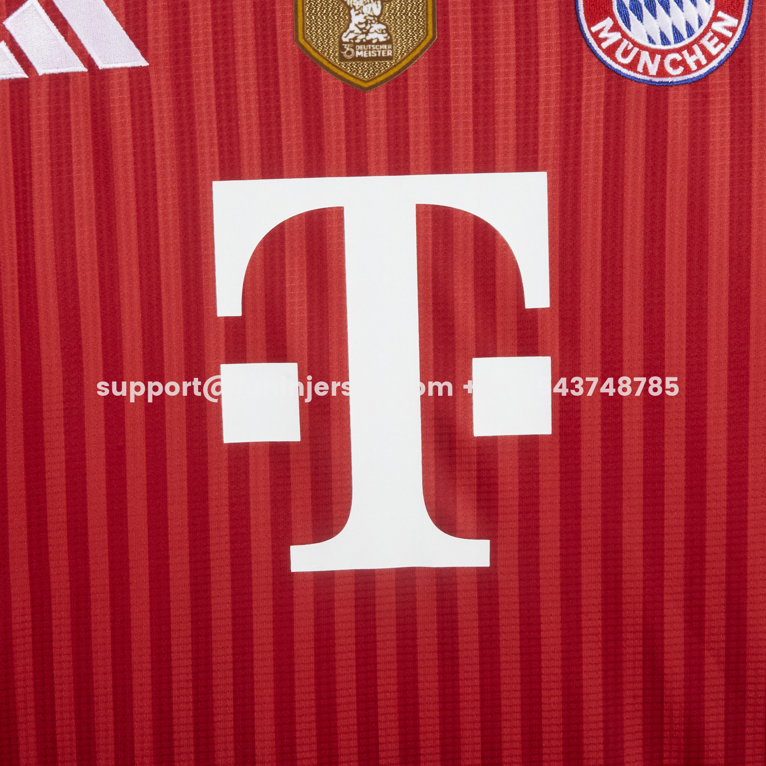 Funinjersey-Bayern Munich 26-27 Home Red Jersey - Fans Version