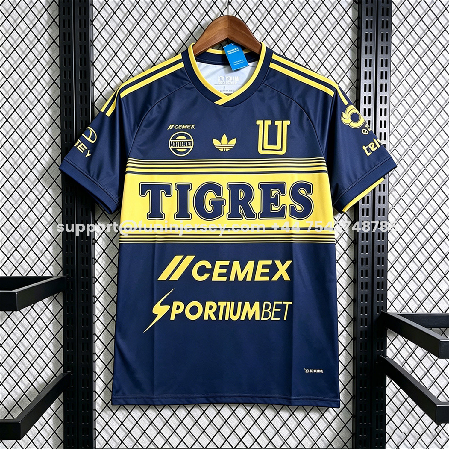Funinjersey-Tigres UANL 26-27 Away Jersey - Fans Version