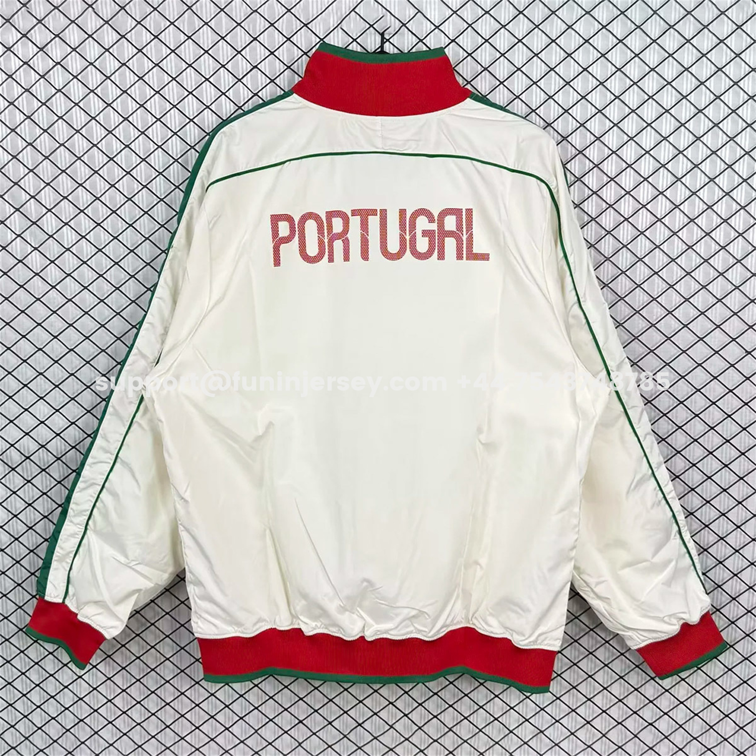 Funinjersey-Retro Portugal 2010 White Windbreaker