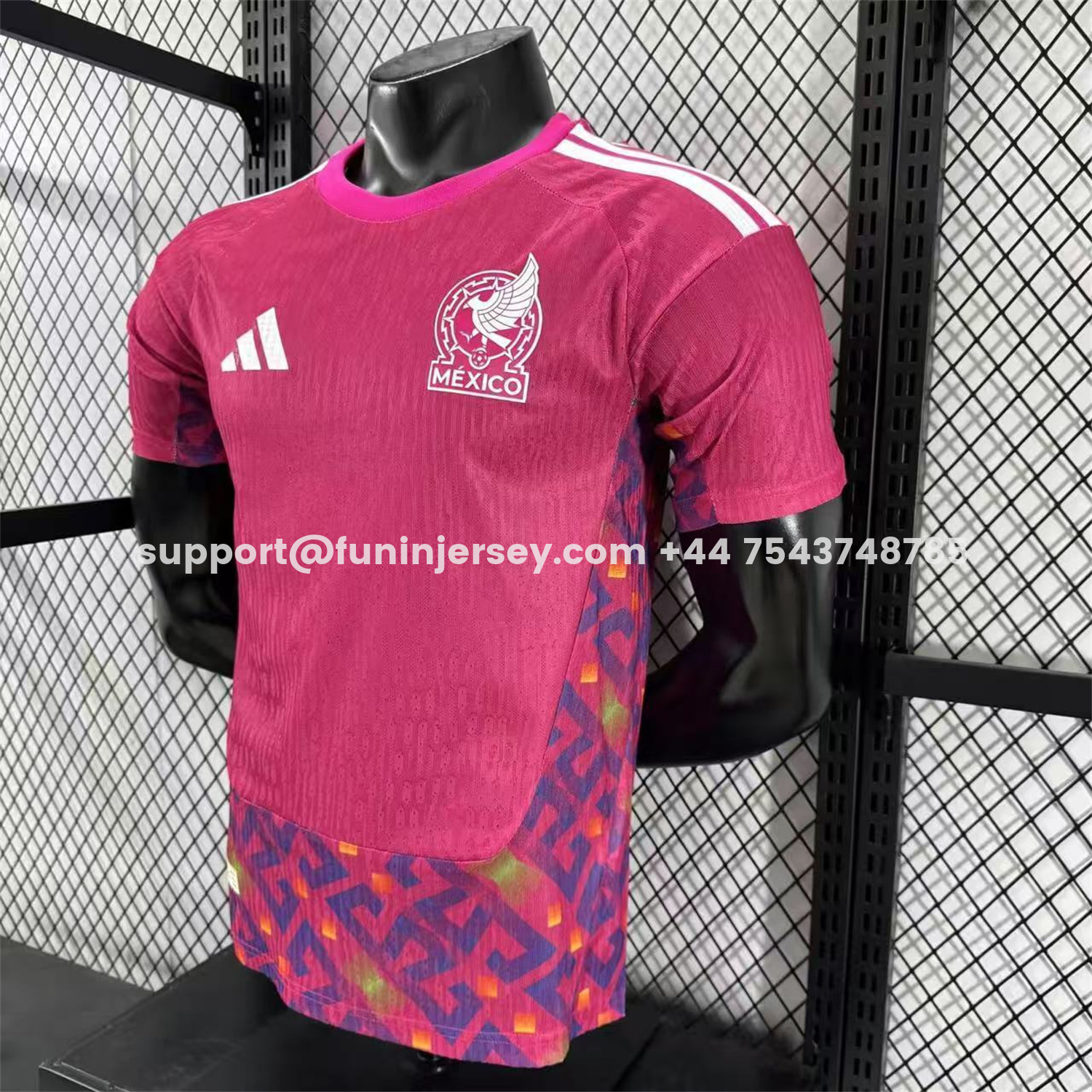 Funinjersey-Mexico 2026 Pink Goalkeeper Jersey - Player Version