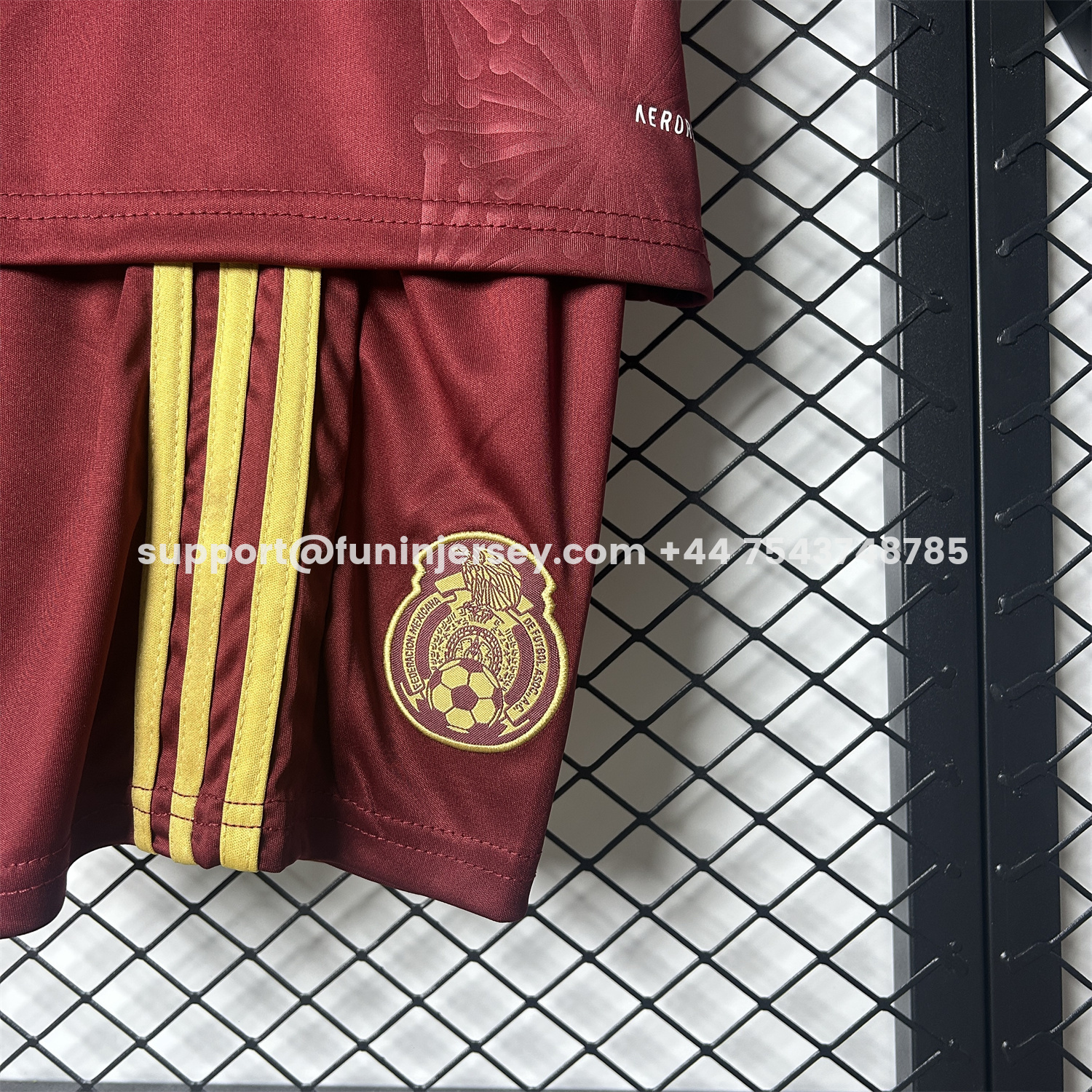 Funinjersey-Mexico 2025 Gold Cup Red Special Edition Kids Kit