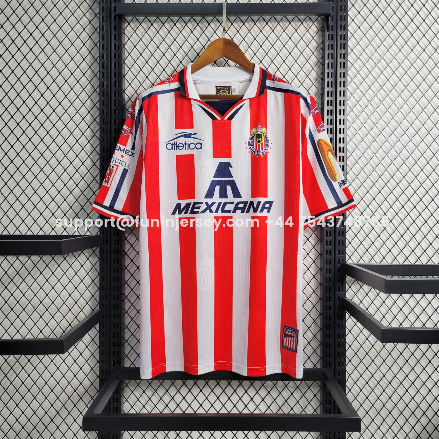 Funinjersey-Retro Chivas de Guadalajara 1997-98 Home Jersey