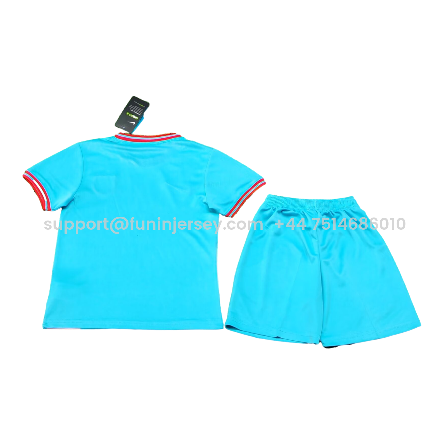 Funinjersey-Barcelona 25-26 Blue And Pink Special Kids Kit
