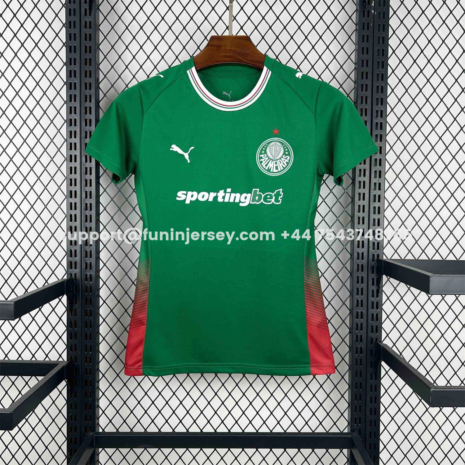 Funinjersey-Women's Palmeiras 25-26 Home Jersey