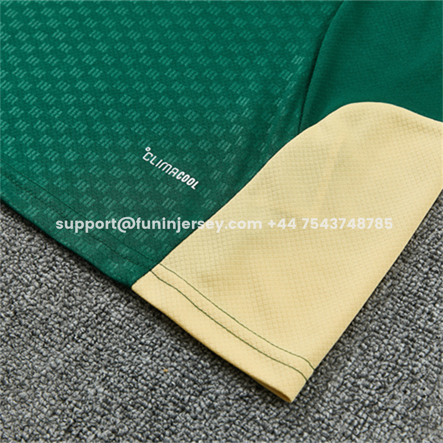 Funinjersey-Real Madrid 26-27 Kids Short-Sleeve Training Set - Green Top & Green Shorts