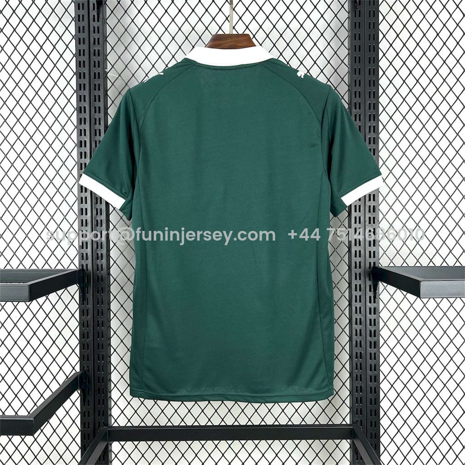 Funinjersey-Plymouth Argyle 25-26 Home Unsponsored Jersey - Fans Version
