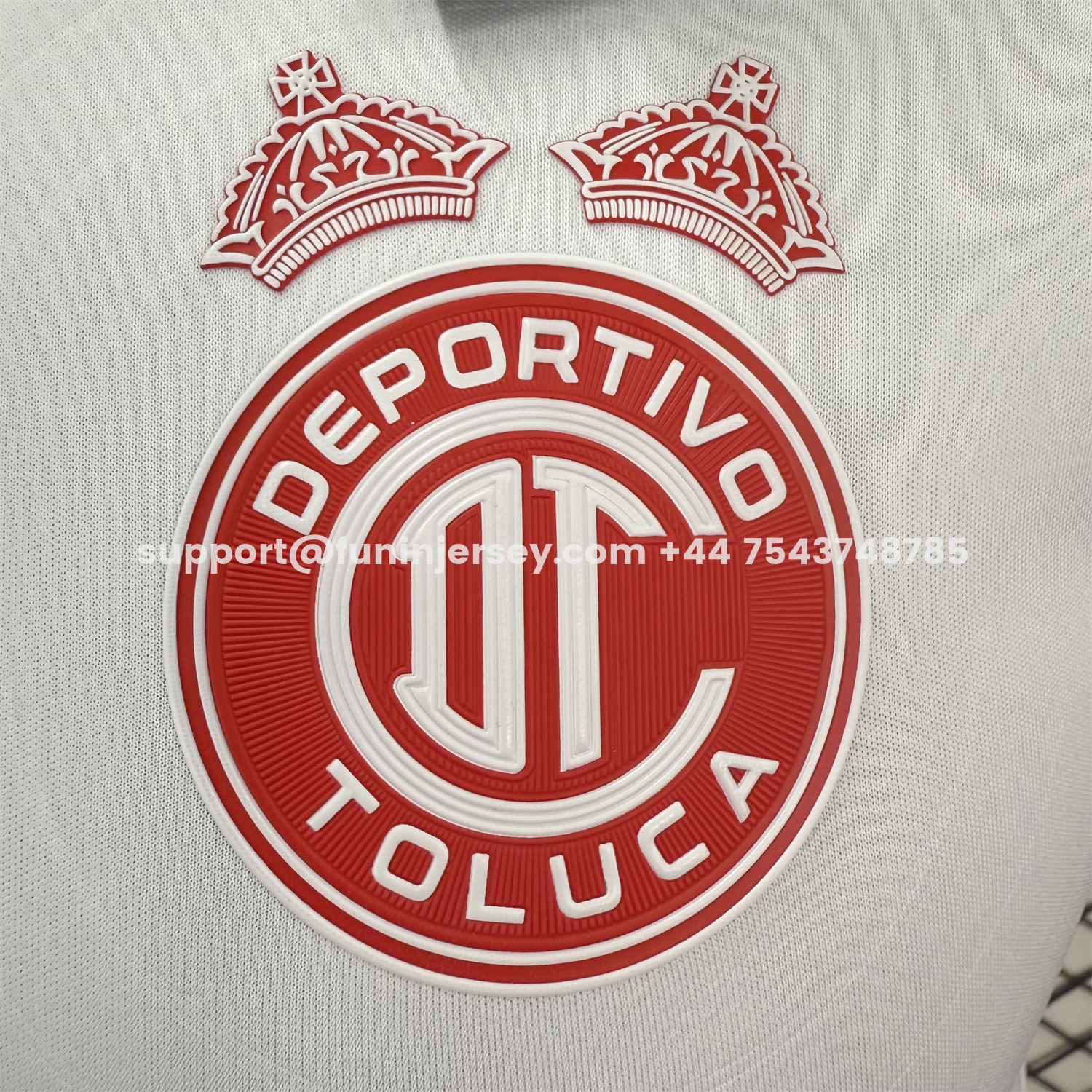 Funinjersey-【The Double Winners】Toluca 25-26 White Special Jersey - Player Version