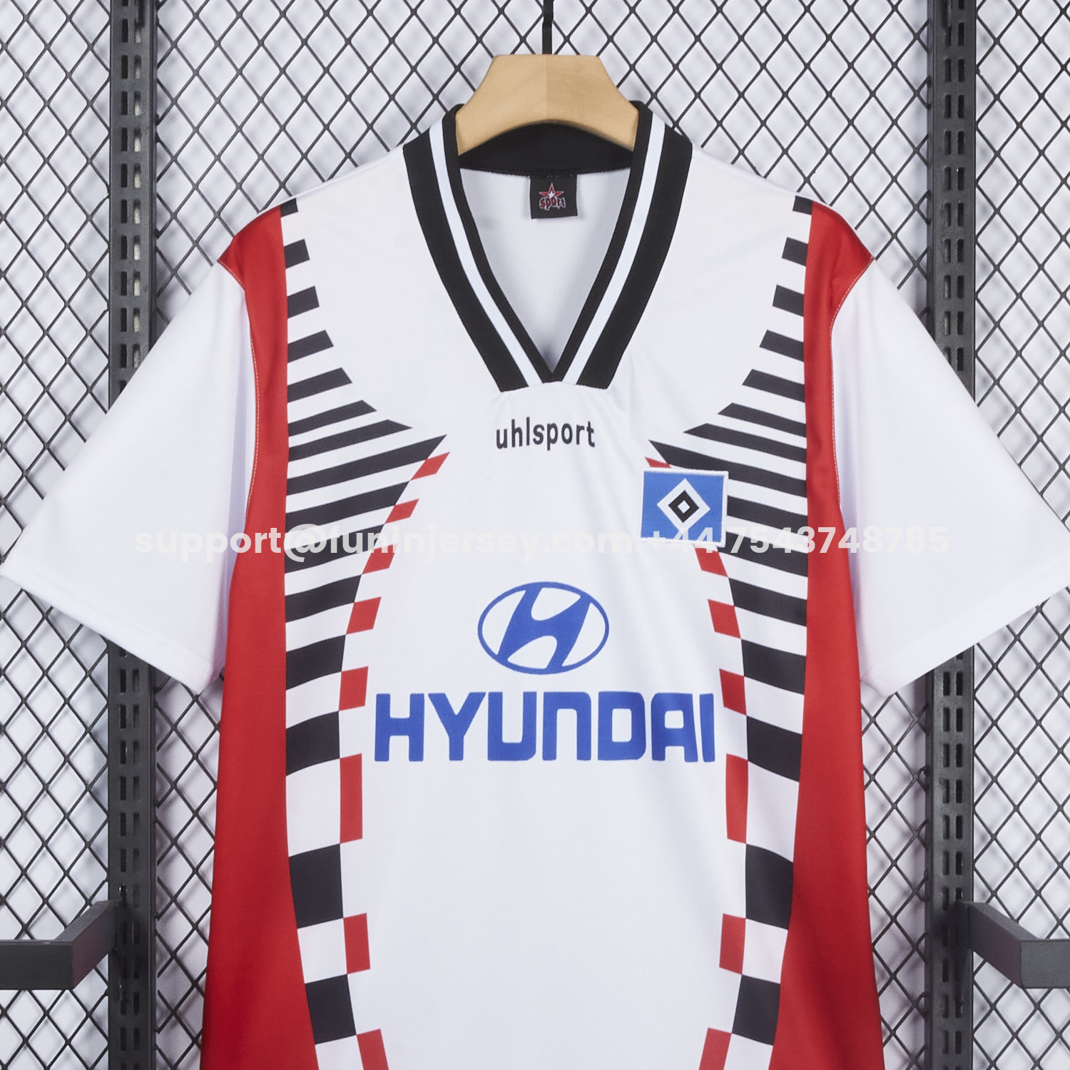 Funinjersey-Retro Hamburger SV 1996-97 Home Jersey