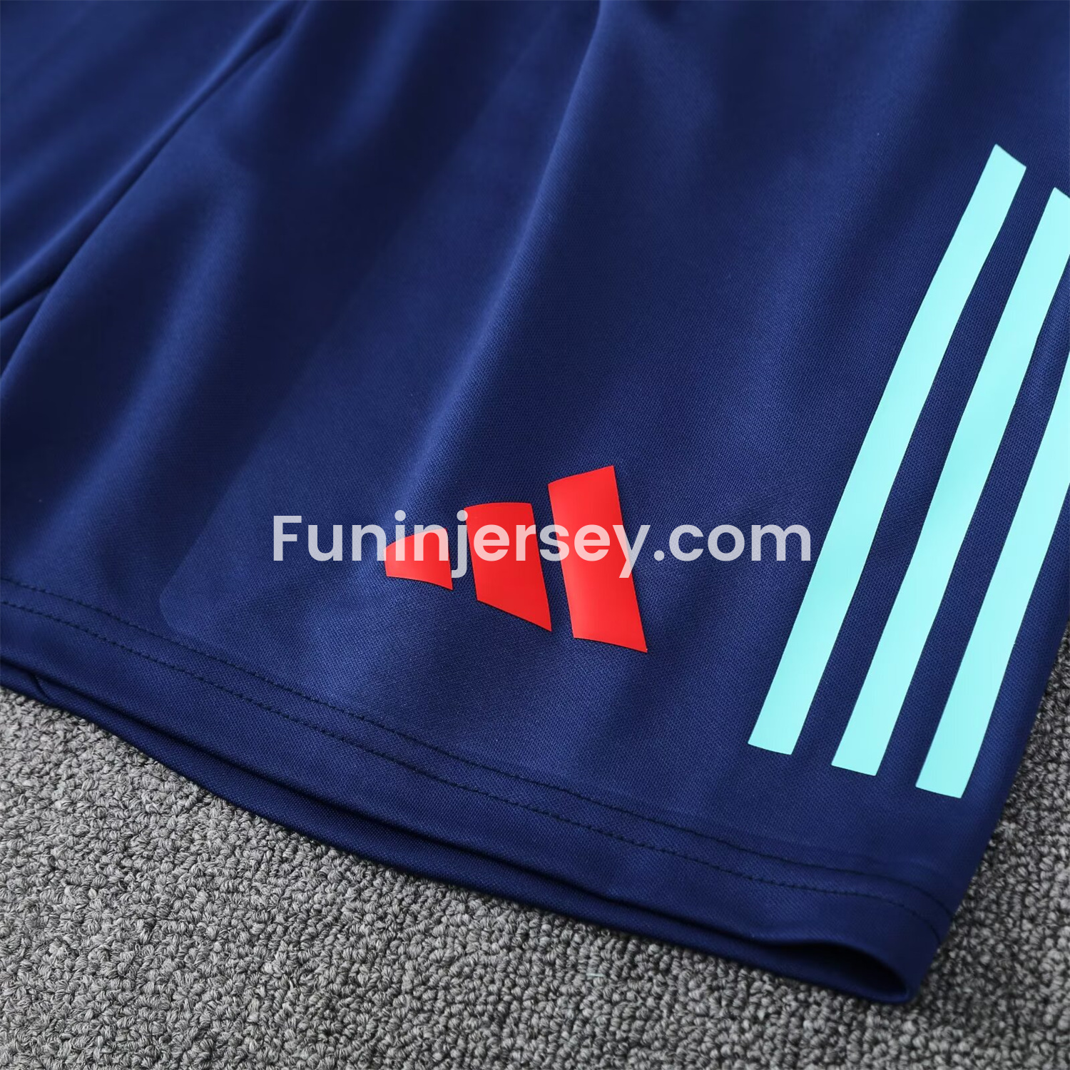 Funinjersey-Flamengo 25-26 Vest Training Set - Royal Blue With Royal Blue