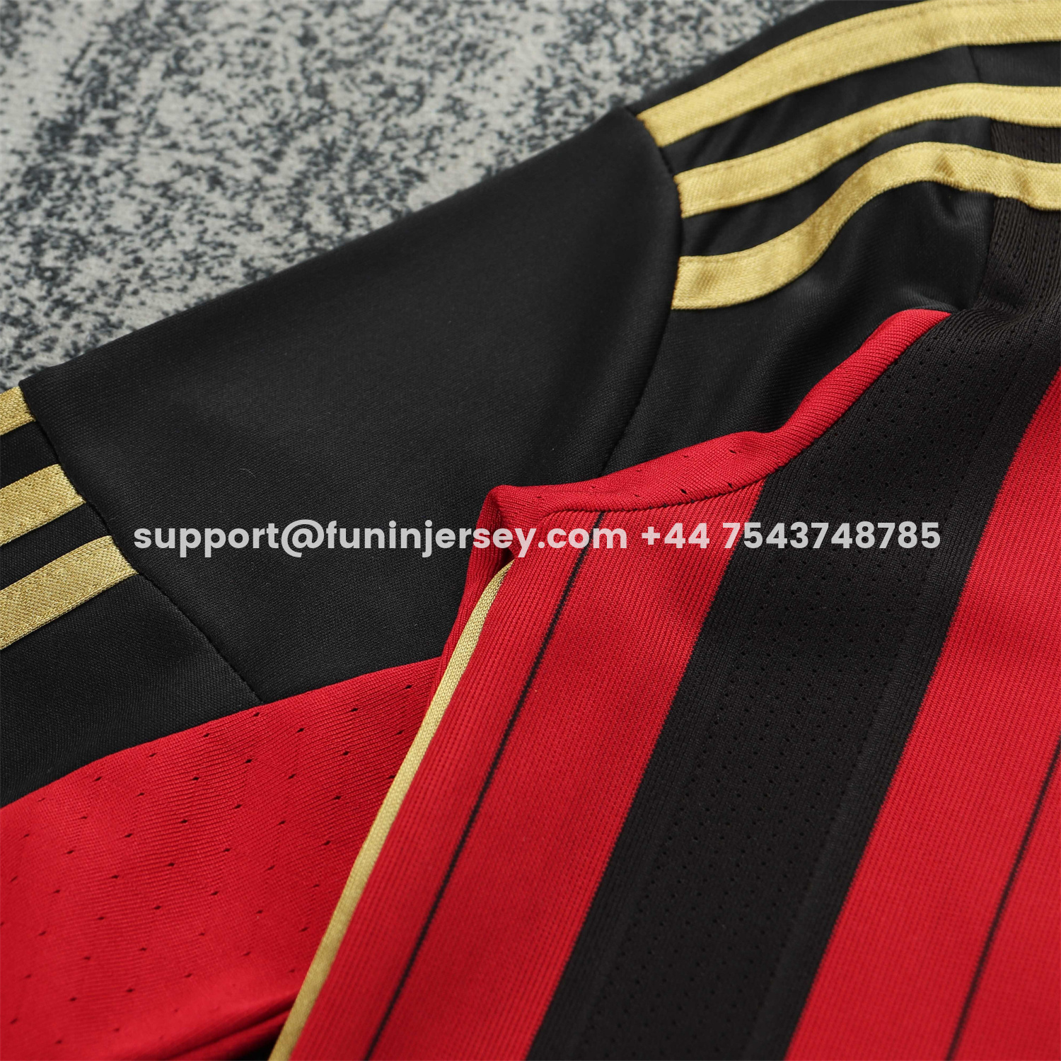 Funinjersey-Retro AC Milan 2013-14 Home Long Sleeves Kids Kit