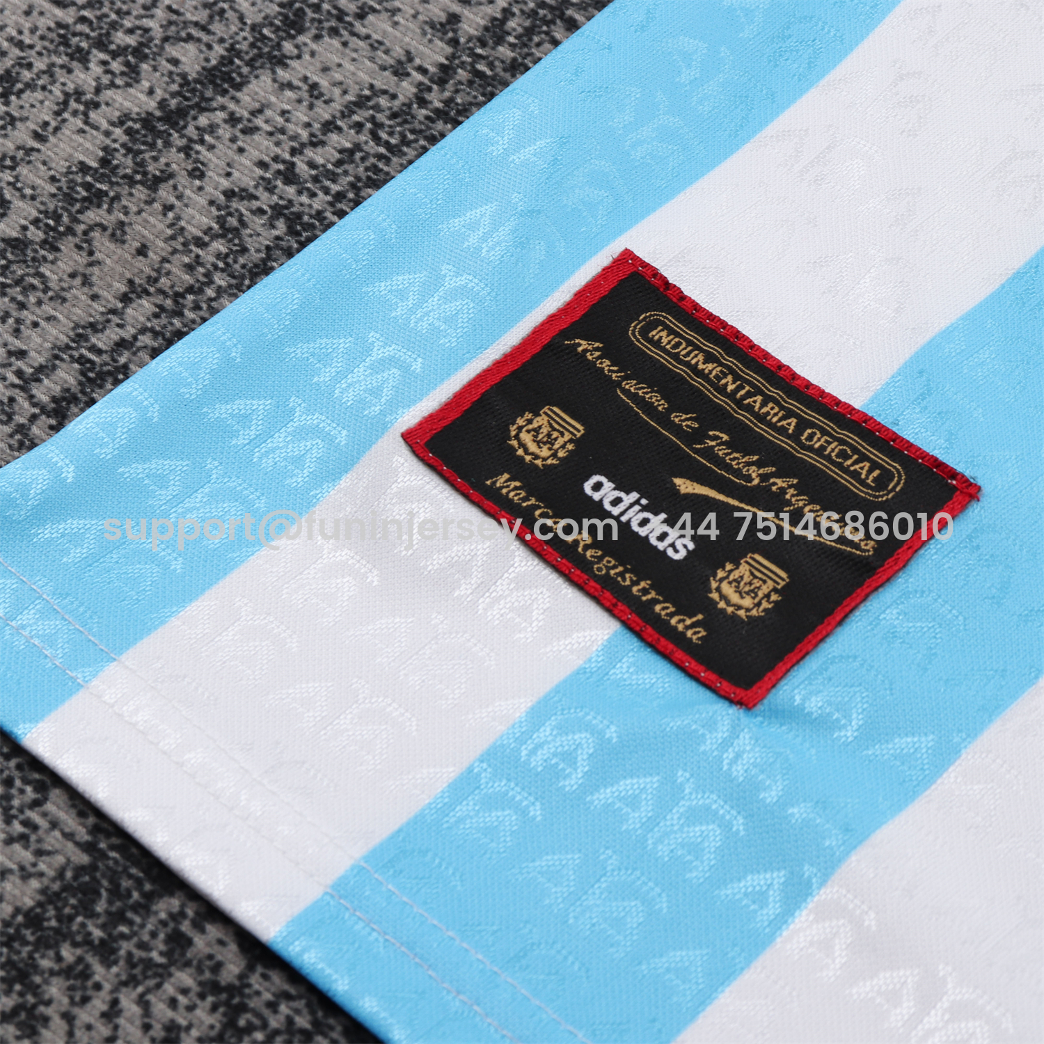 Funinjersey-Retro Argentina 1994 Home Kids Kit