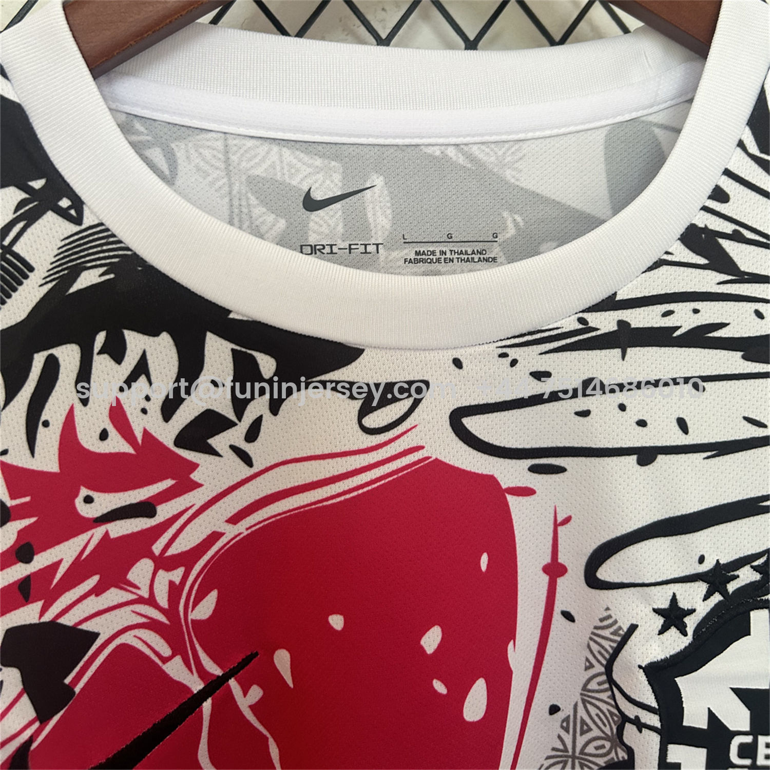 Funinjersey-Brazil 2025 Red Macaw Special Jersey - Fans Version