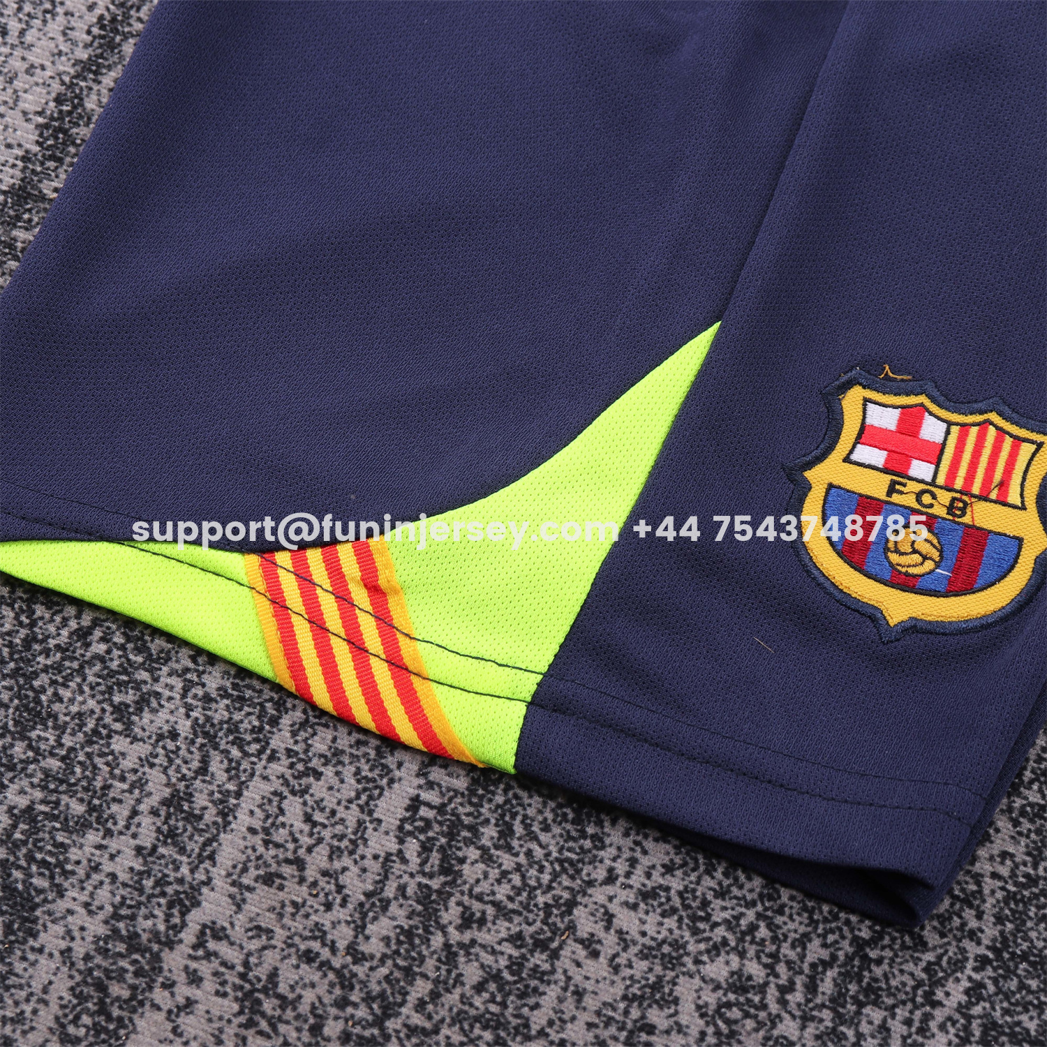 Funinjersey-Retro Barcelona 2005-06 Away Kids Kit