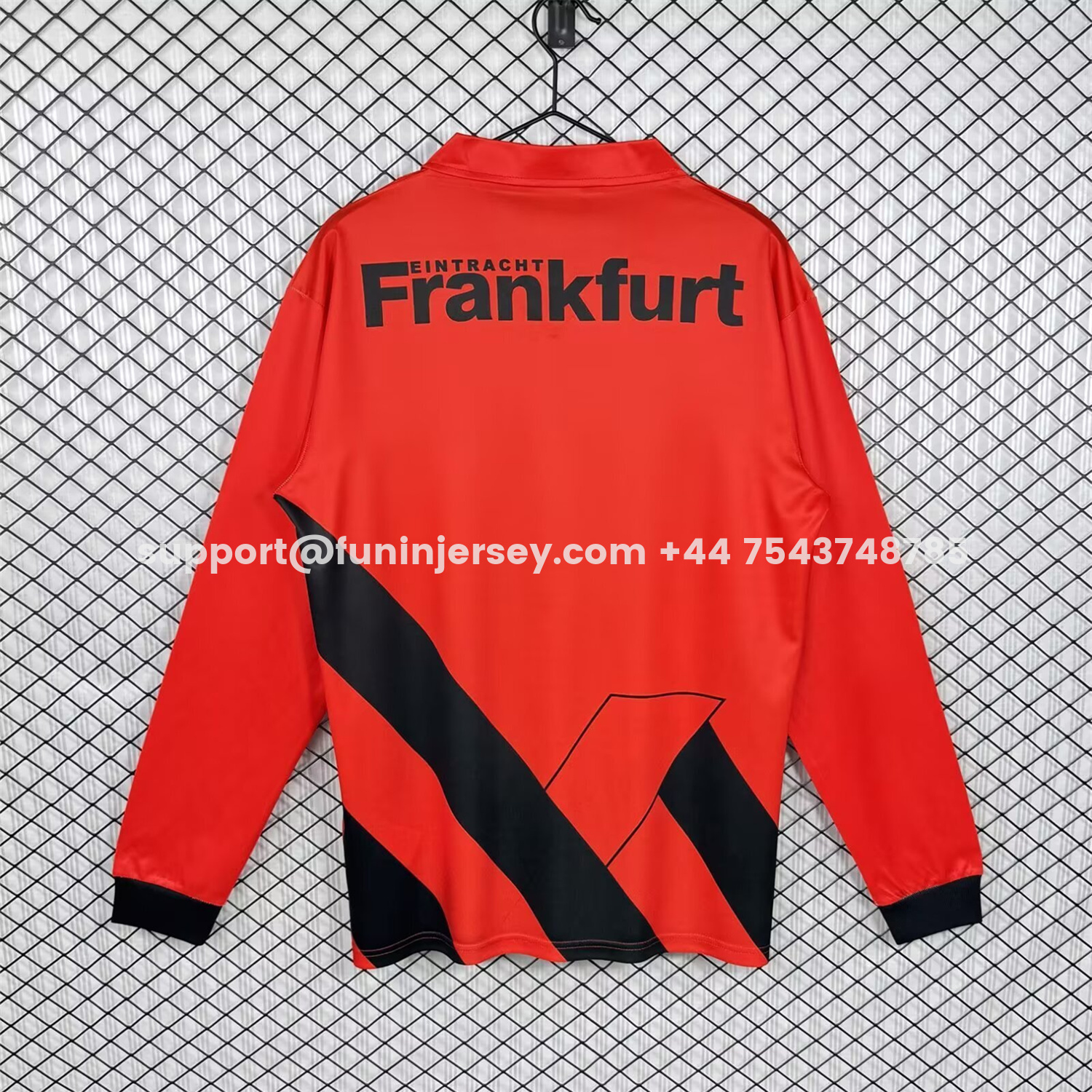 Funinjersey-Retro Frankfurt 1993-95 Home Long Sleeves Jersey