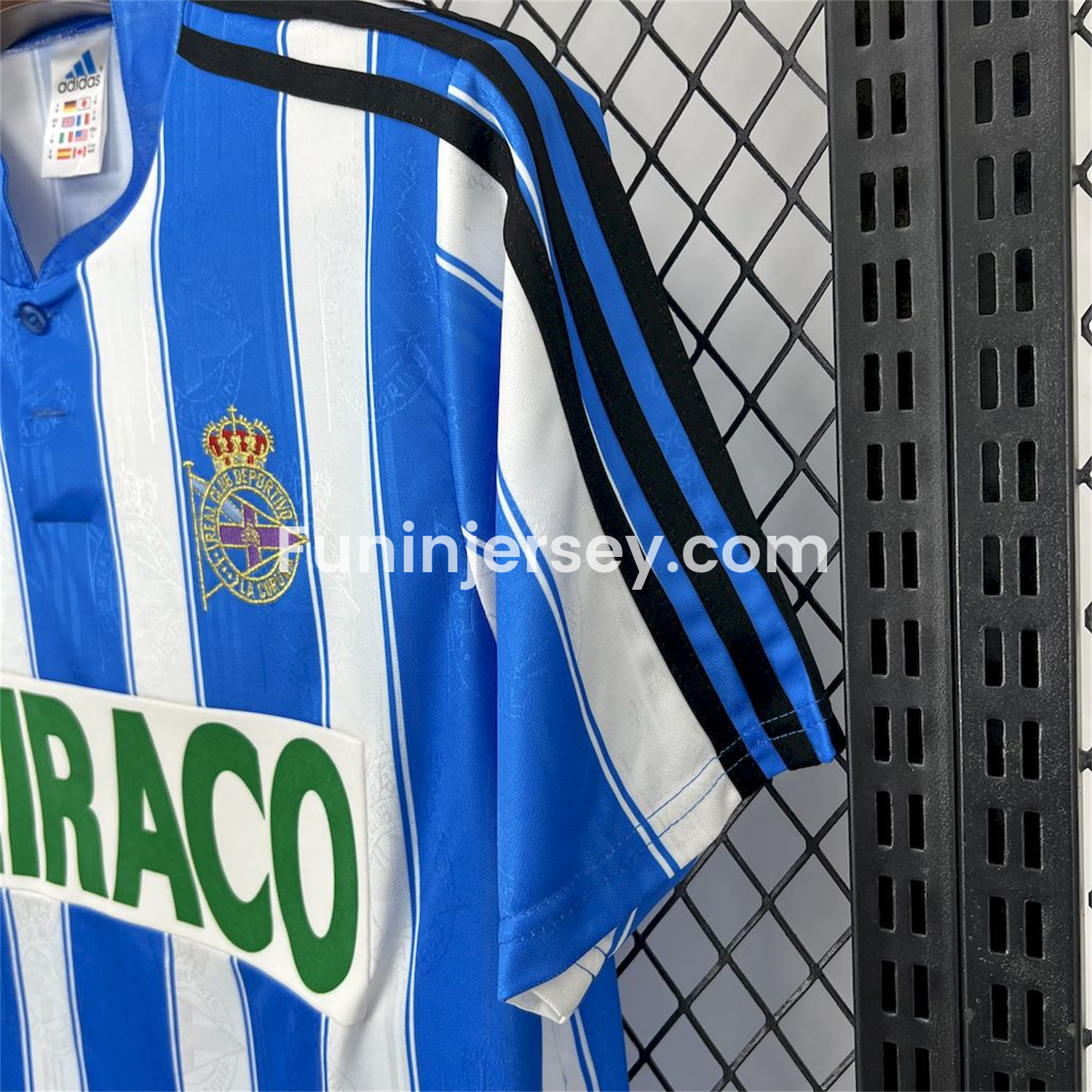 Funinjersey-Retro Deportivo de La Coruña 1997-98 Home Jersey
