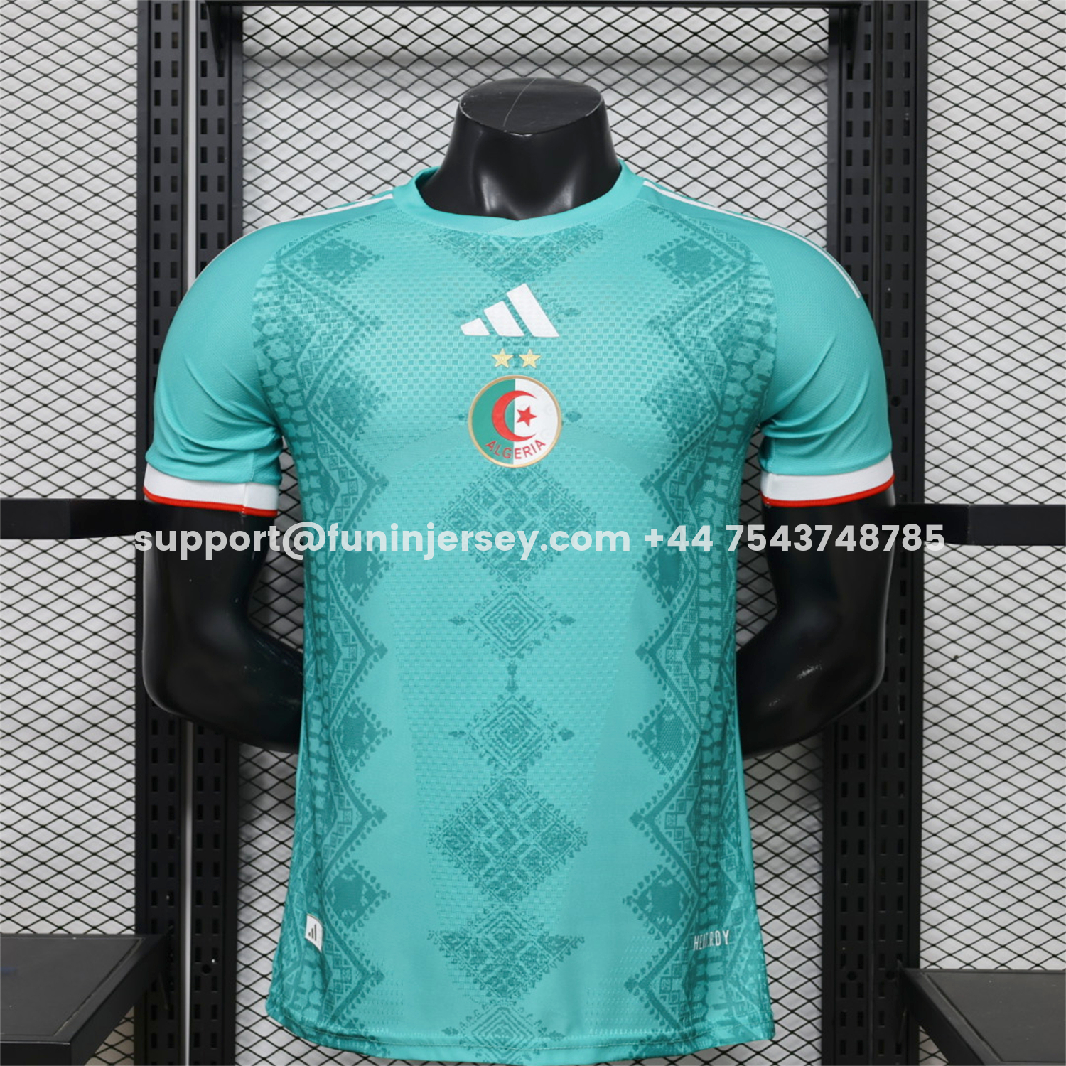 Funinjersey-Algeria 2026 Turquoise Special Jersey - Player Version