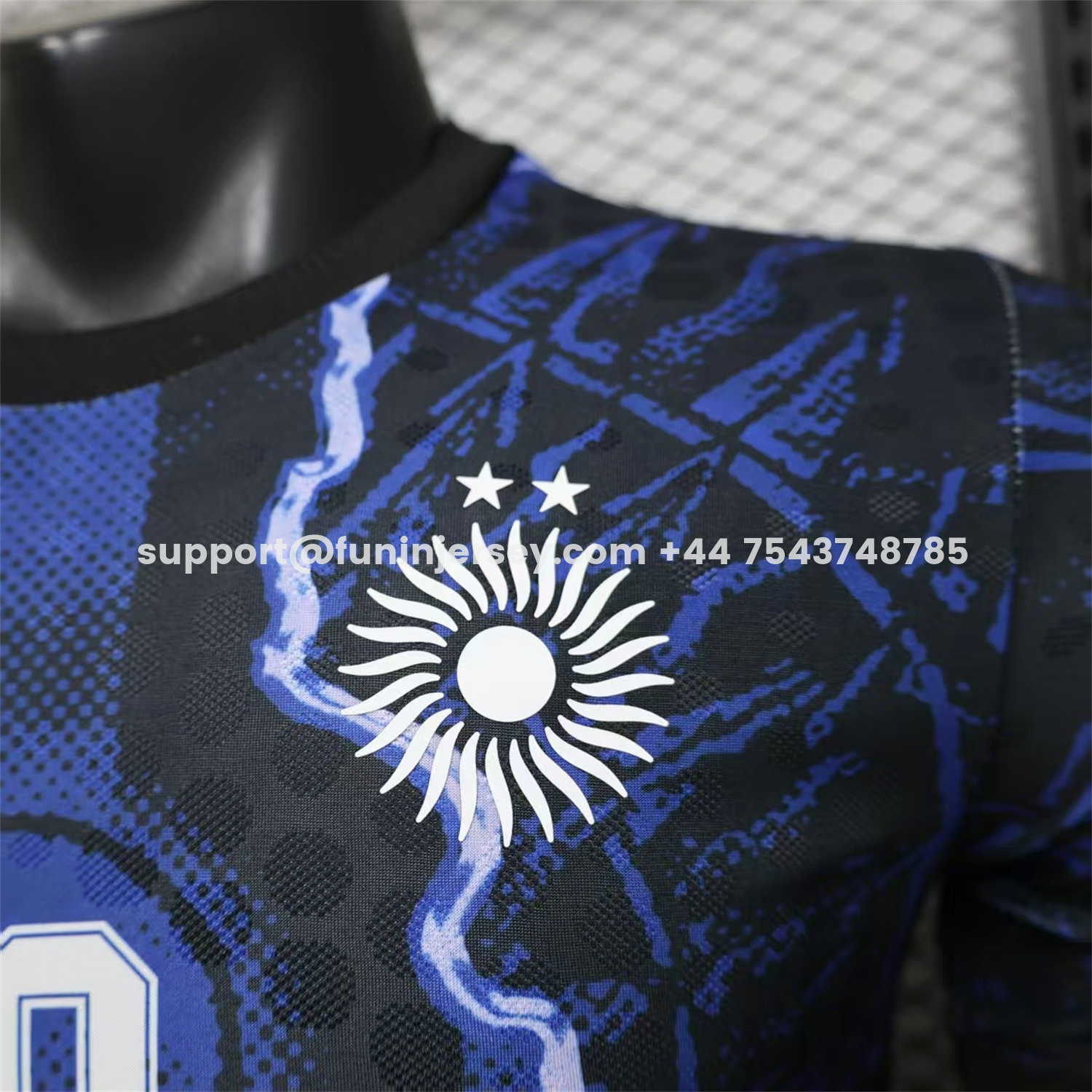 Funinjersey-Argentina 2026 Blue Maradona Special Kit - Player Version