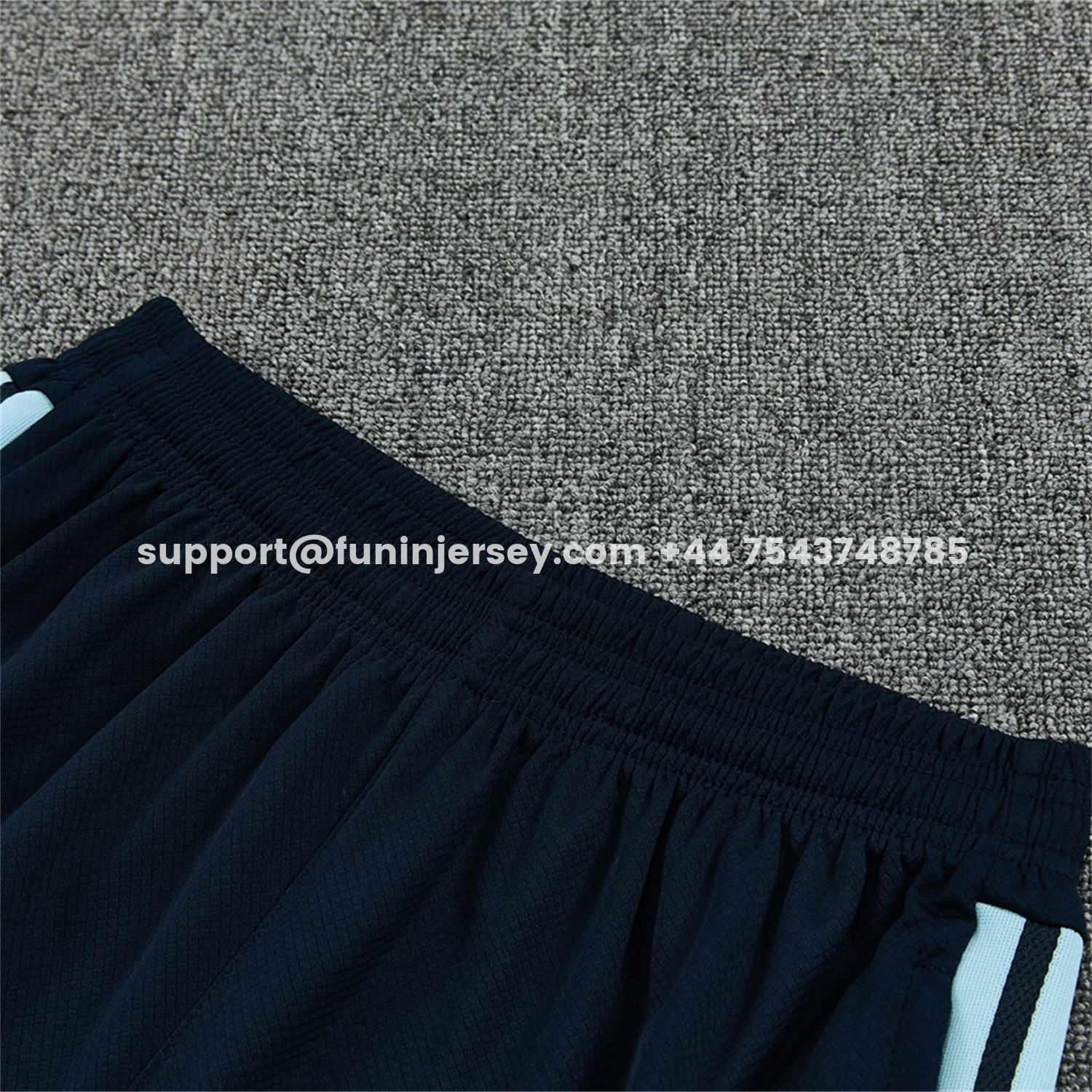 Funinjersey-Argentina 2026 Short-Sleeve Training Set - Light Blue Top & Dark Blue Pants