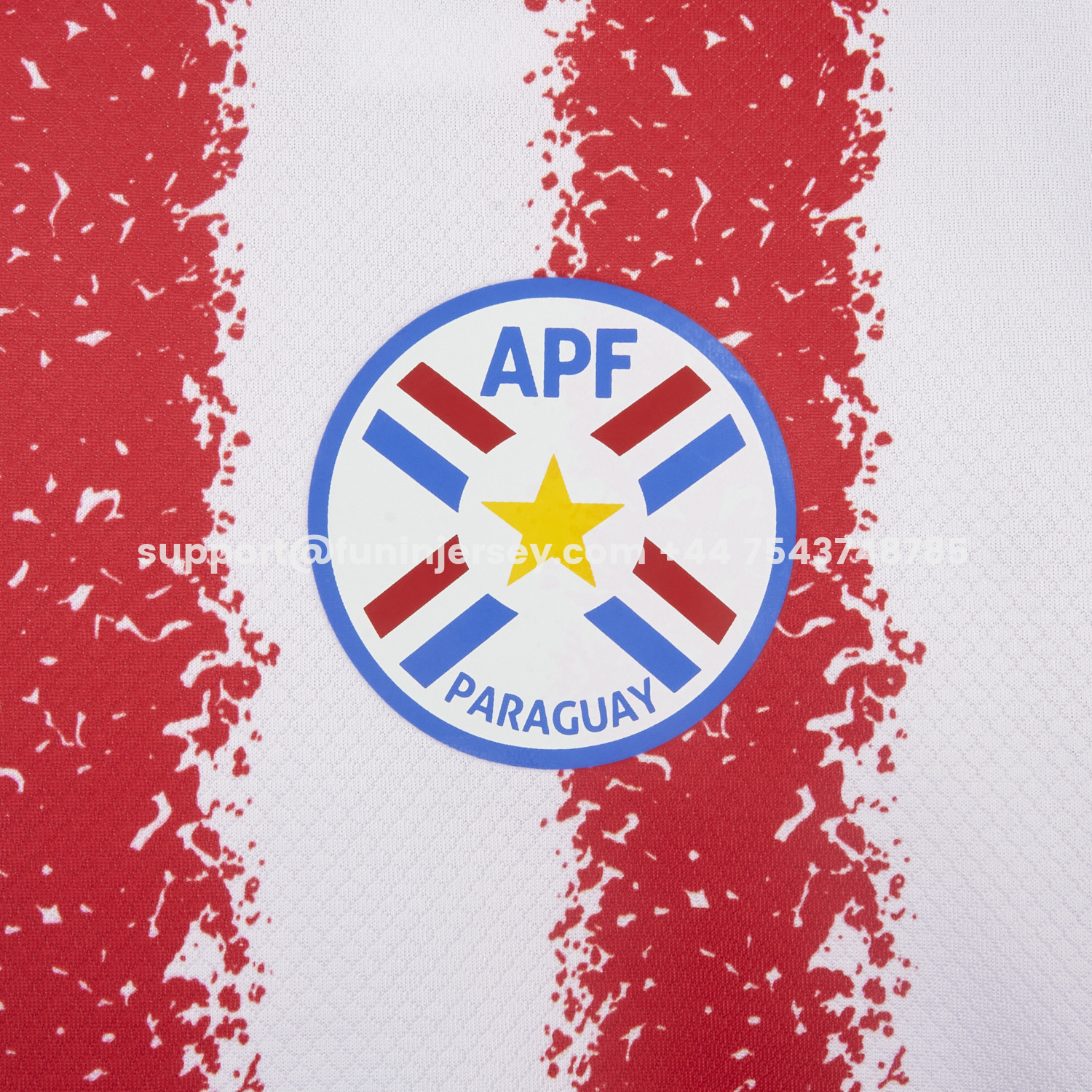 Funinjersey-Paraguay 2026 Home Jersey - Fans Version