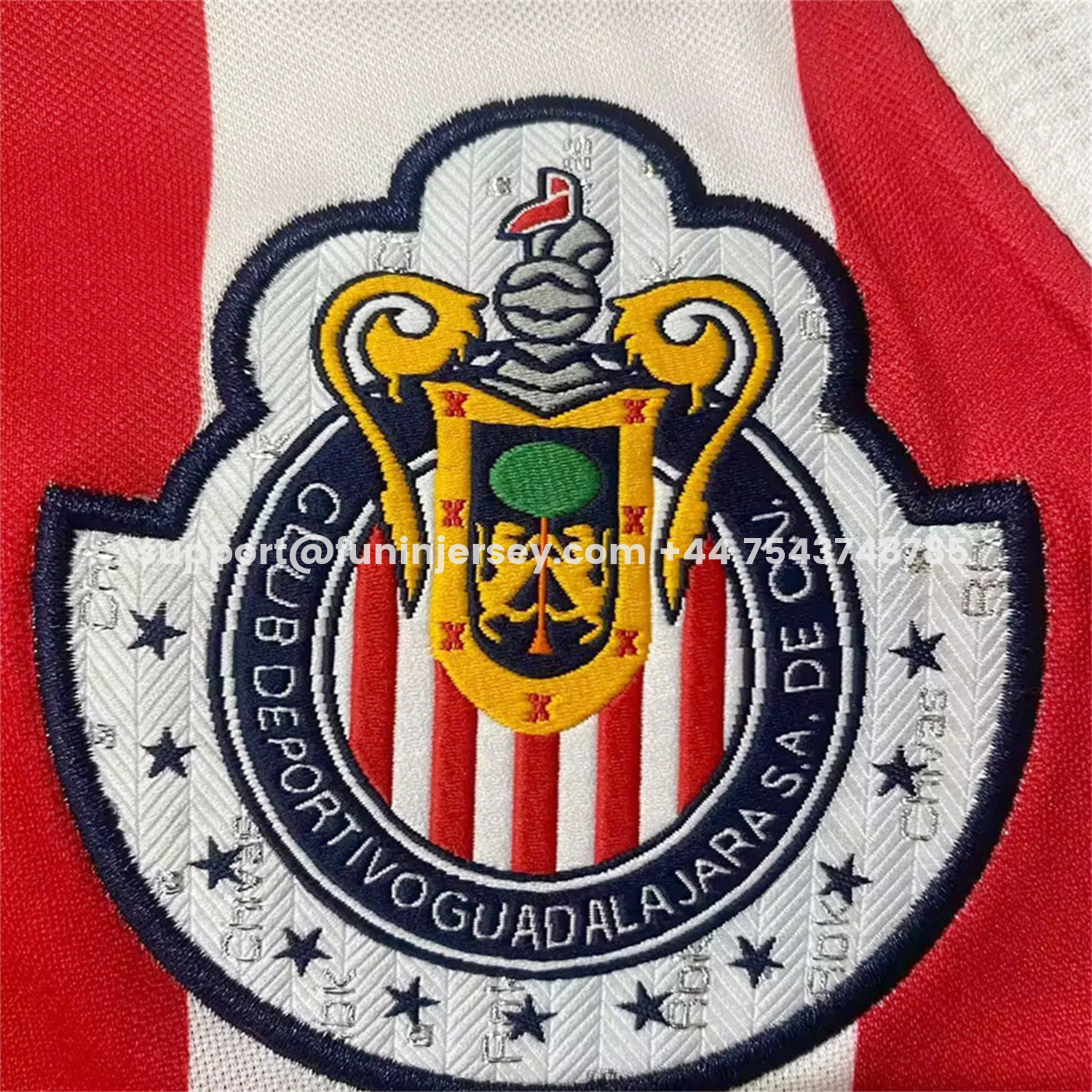 Funinjersey-Retro Chivas de Guadalajara 2007-08 Home Jersey