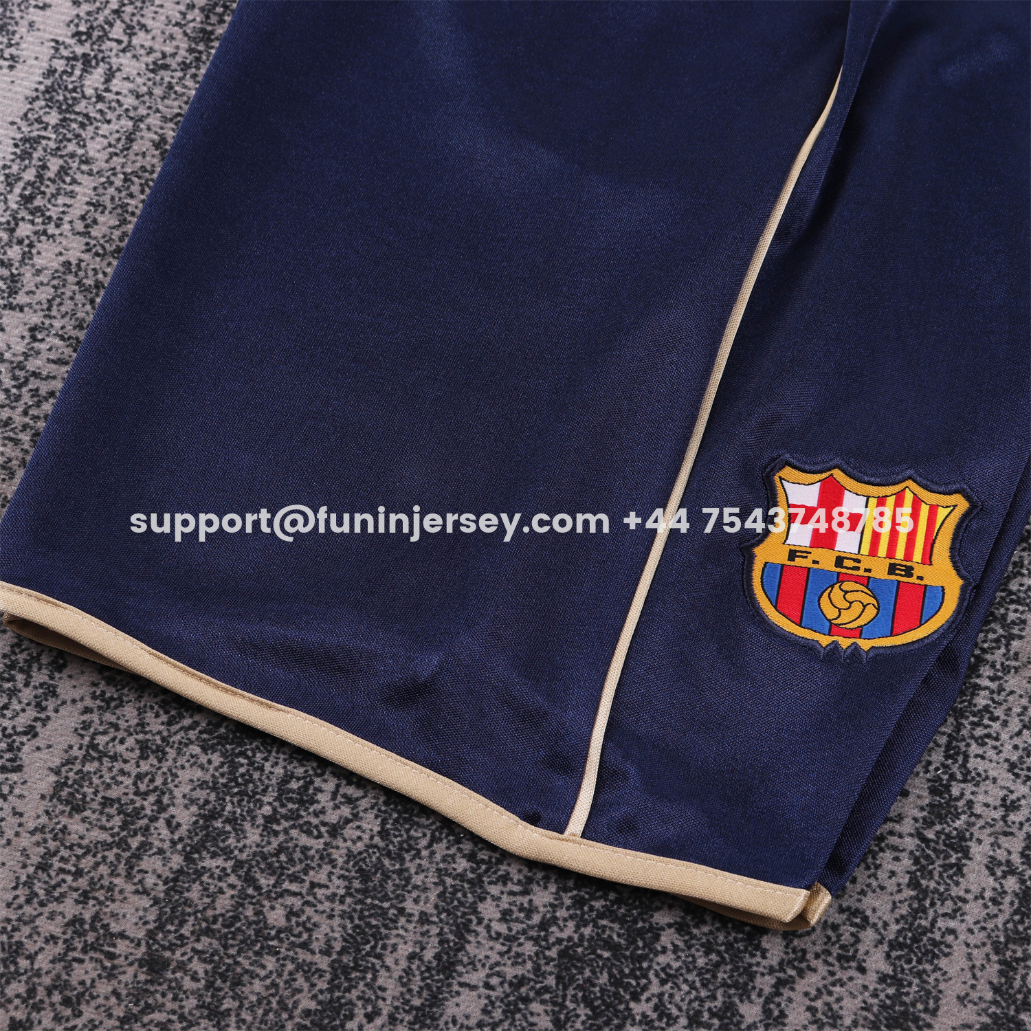 Funinjersey-Retro Barcelona 2001-02 Away Kids Kit