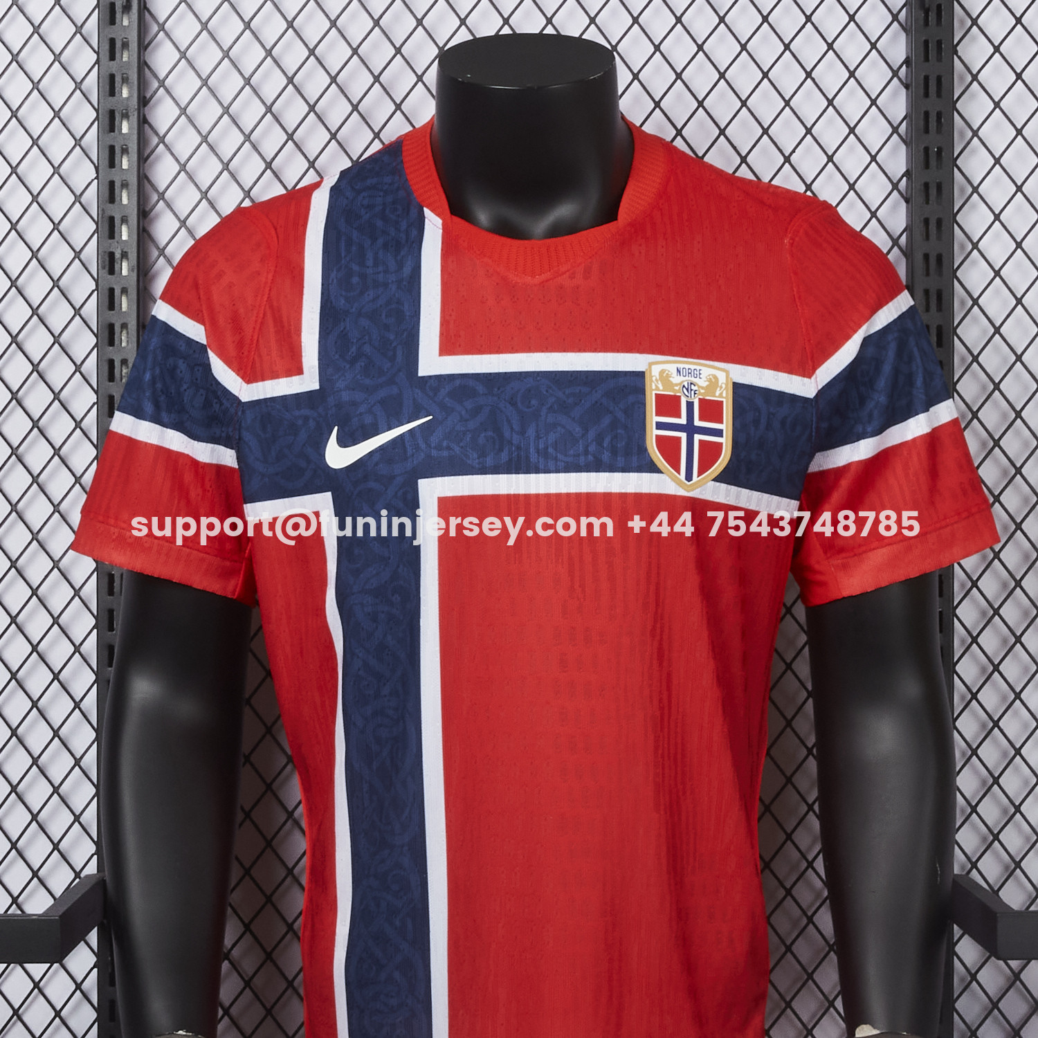 Funinjersey-Norway 2026 Home Jersey - Player Version