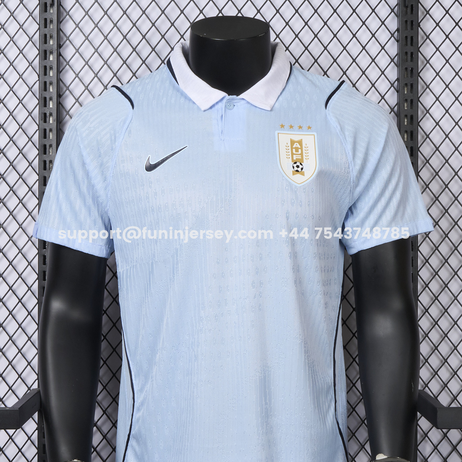 Funinjersey-Uruguay 2026 Home Jersey - Player Version