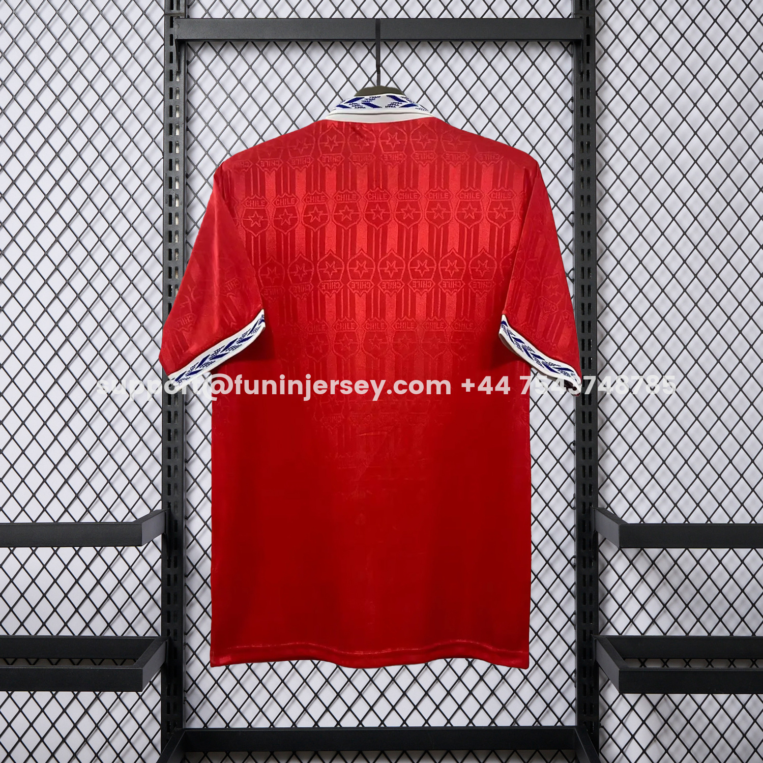 Funinjersey-Retro Chile 1995 Home Red Jersey