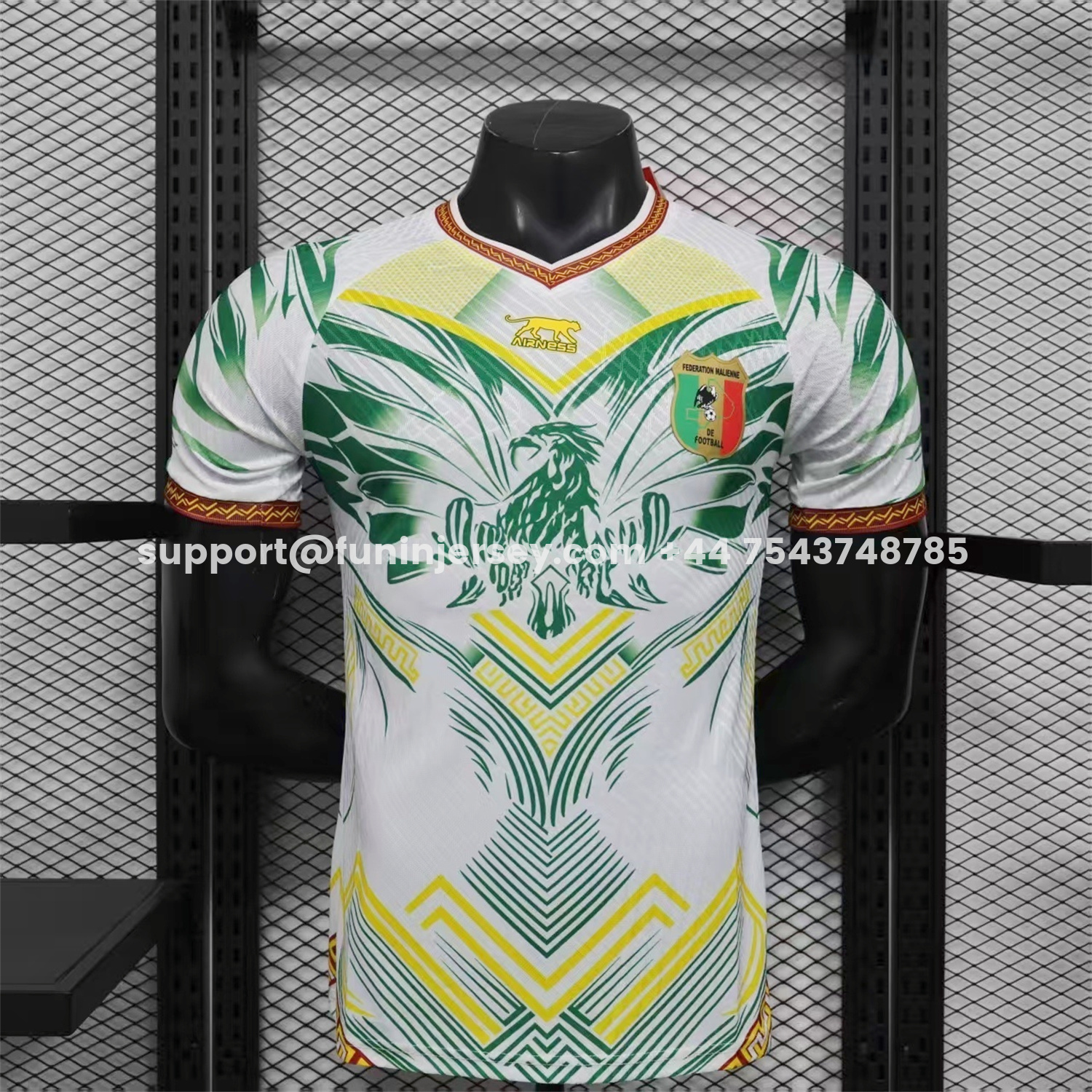 Funinjersey-Mali 2026 Eagle White Jersey - Player Version