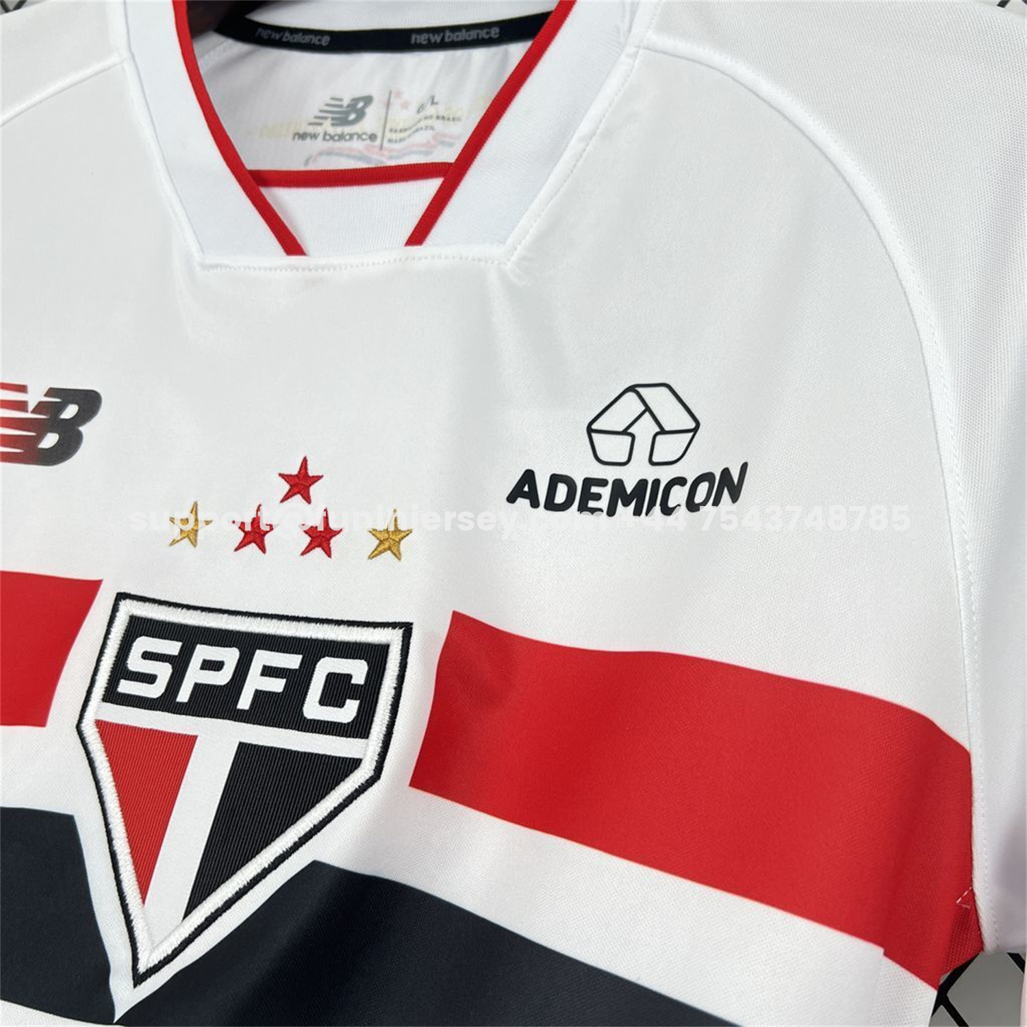 Funinjersey-Sao Paulo 26-27 Home Jersey - Fans Version