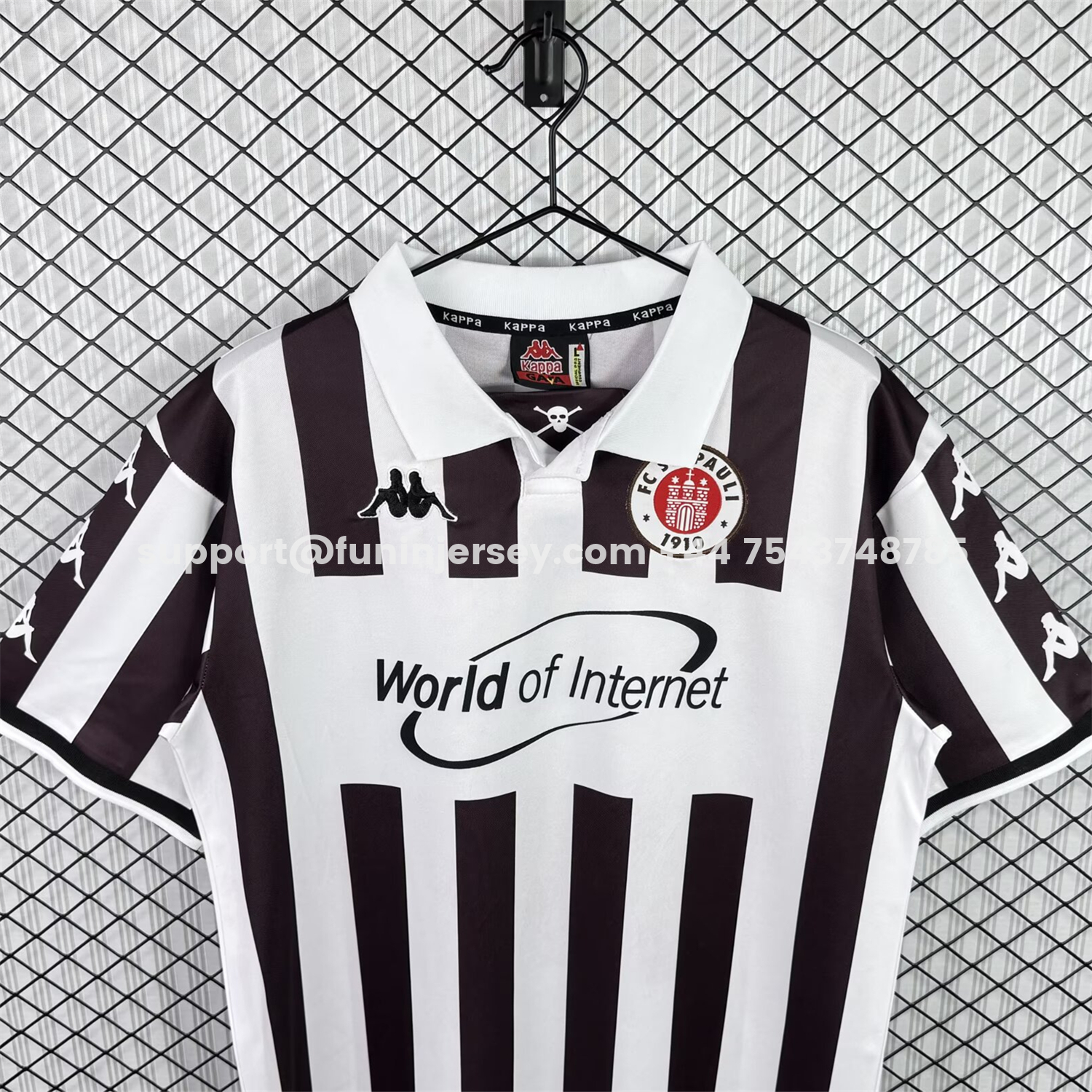 Funinjersey-Retro St. Pauli 2000-01 Home Jersey