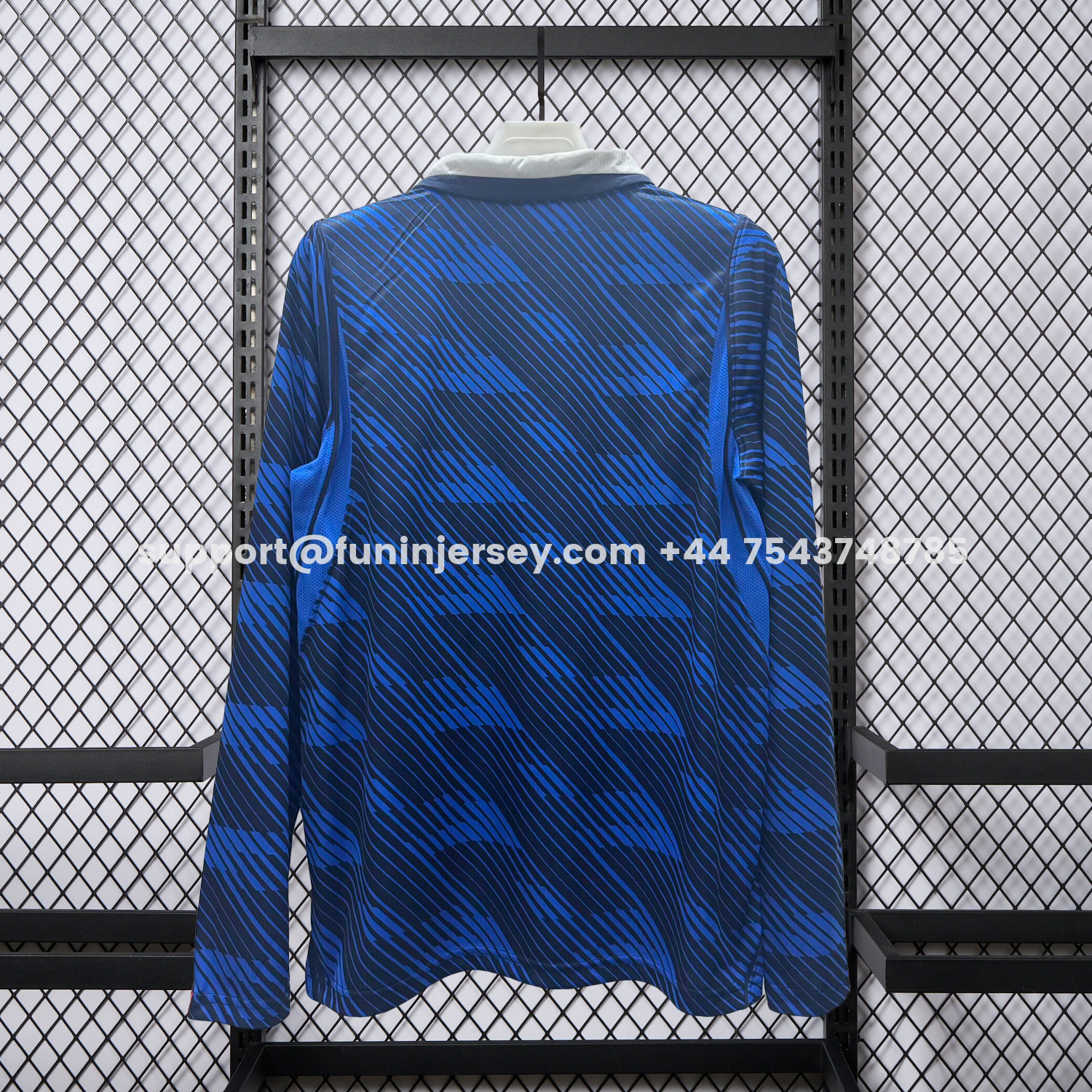 Funinjersey-France 2026 Home Long Sleeves Jersey - Fans Version