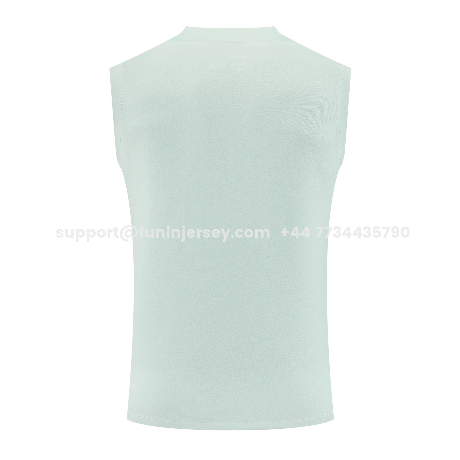 Funinjersey-Inter Milan 25-26 Vest Training Set - White Vest & Blue Shorts