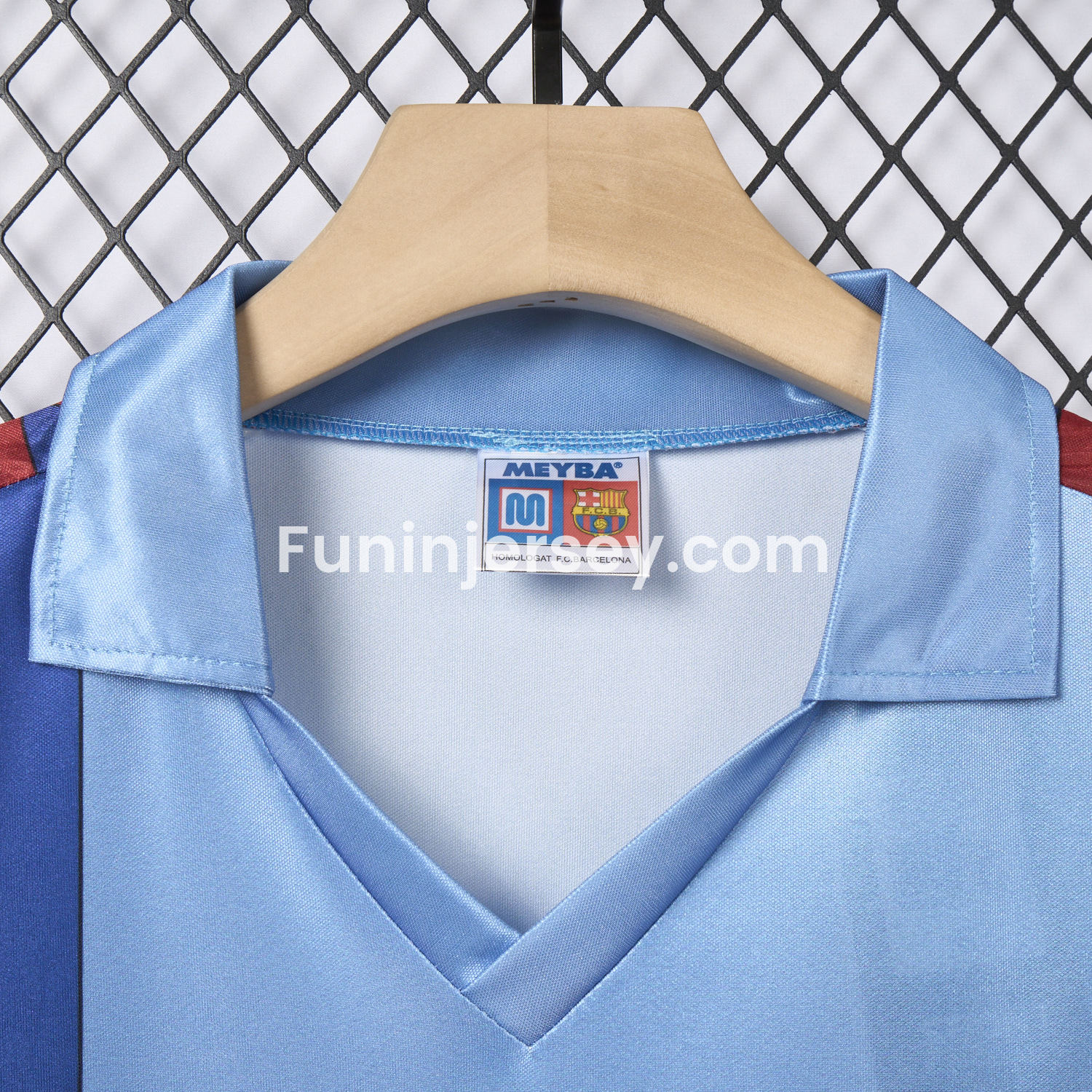Funinjersey-Retro Barcelona 1982-84 Away Blue Jersey