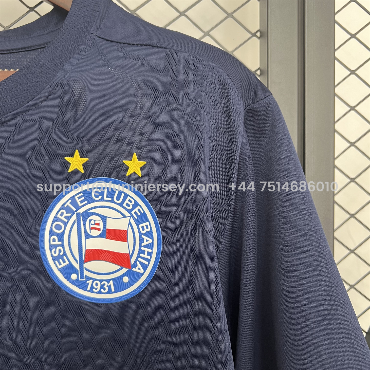 Funinjersey-Bahia 25-26 Deep Blue Training Jersey - Fans Version