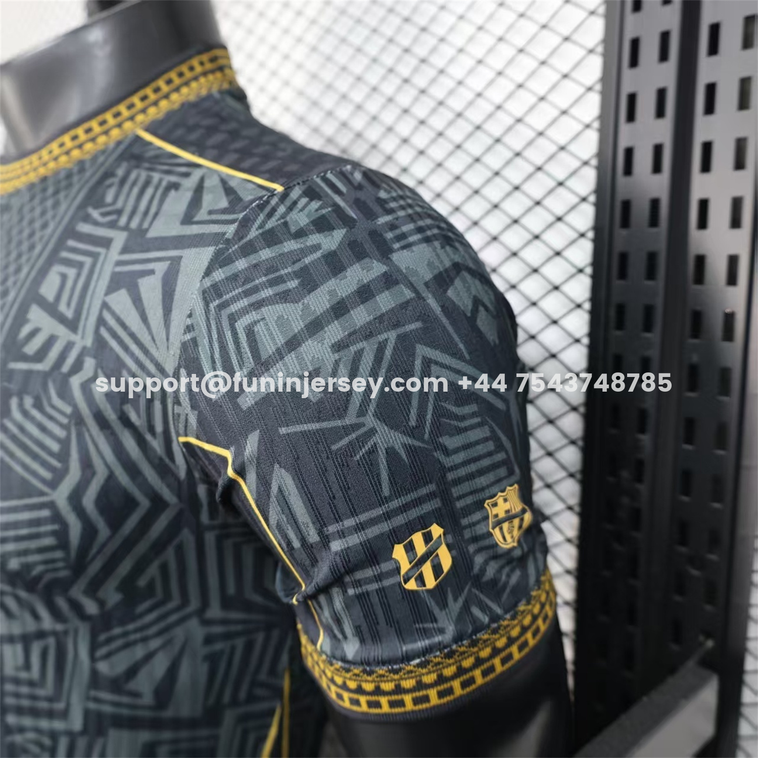 Funinjersey-Brazil 2026 COMMA Black Neymar Special Jersey - Player Version