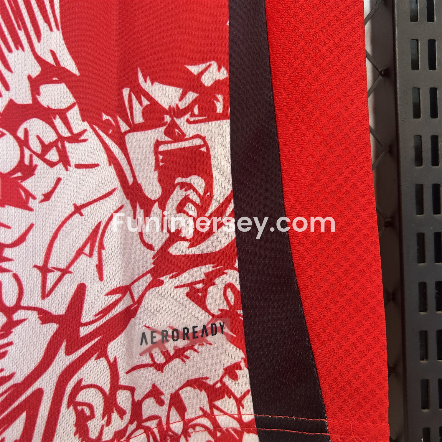 Funinjersey-Japan 25-26 Red Vegeta Comic Slice Special Edition Jersey - Fans Version