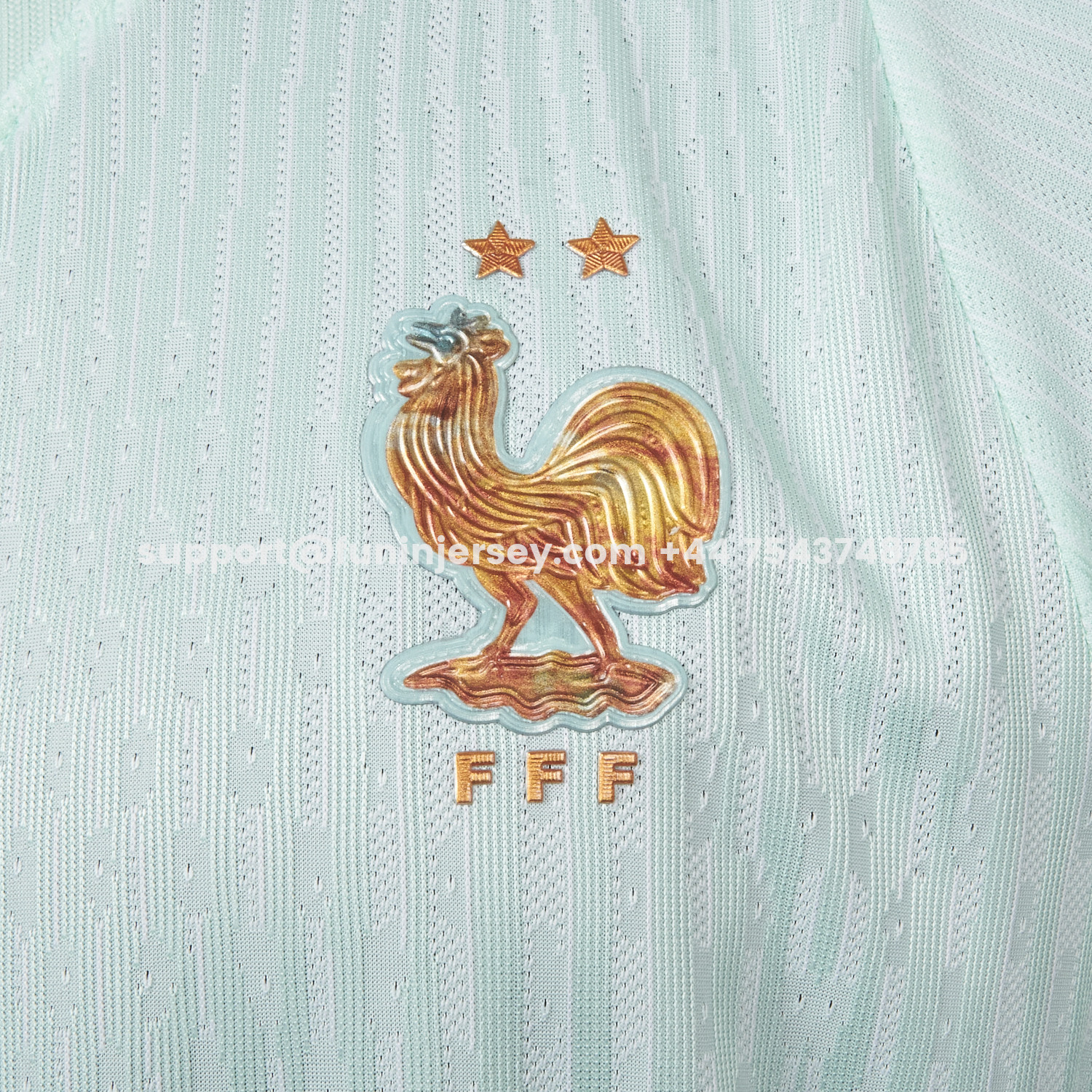 Funinjersey-France 2026 Away Mint Green Jersey - Player Version