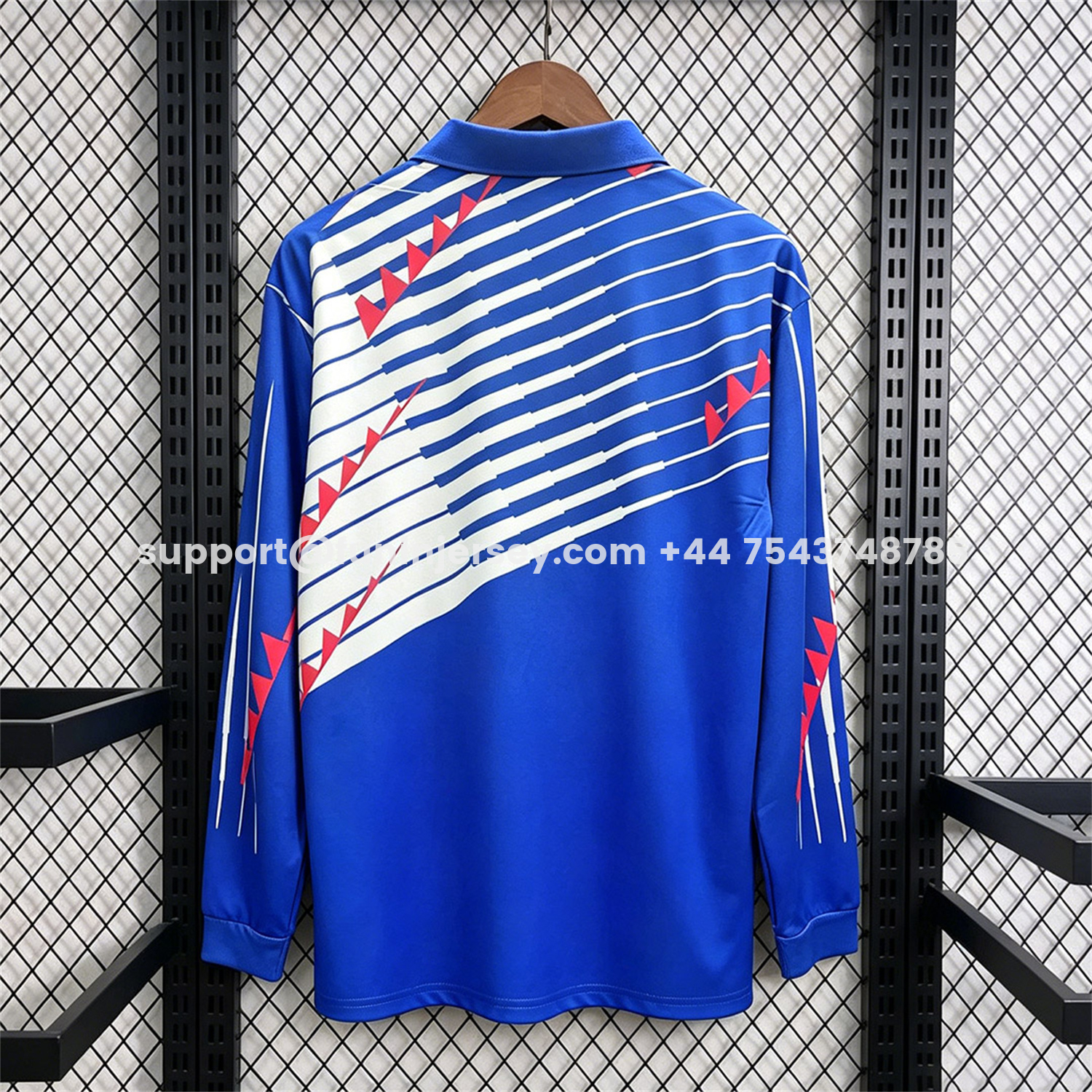 Funinjersey-Retro Japan 1994 Home Long Sleeves Jersey