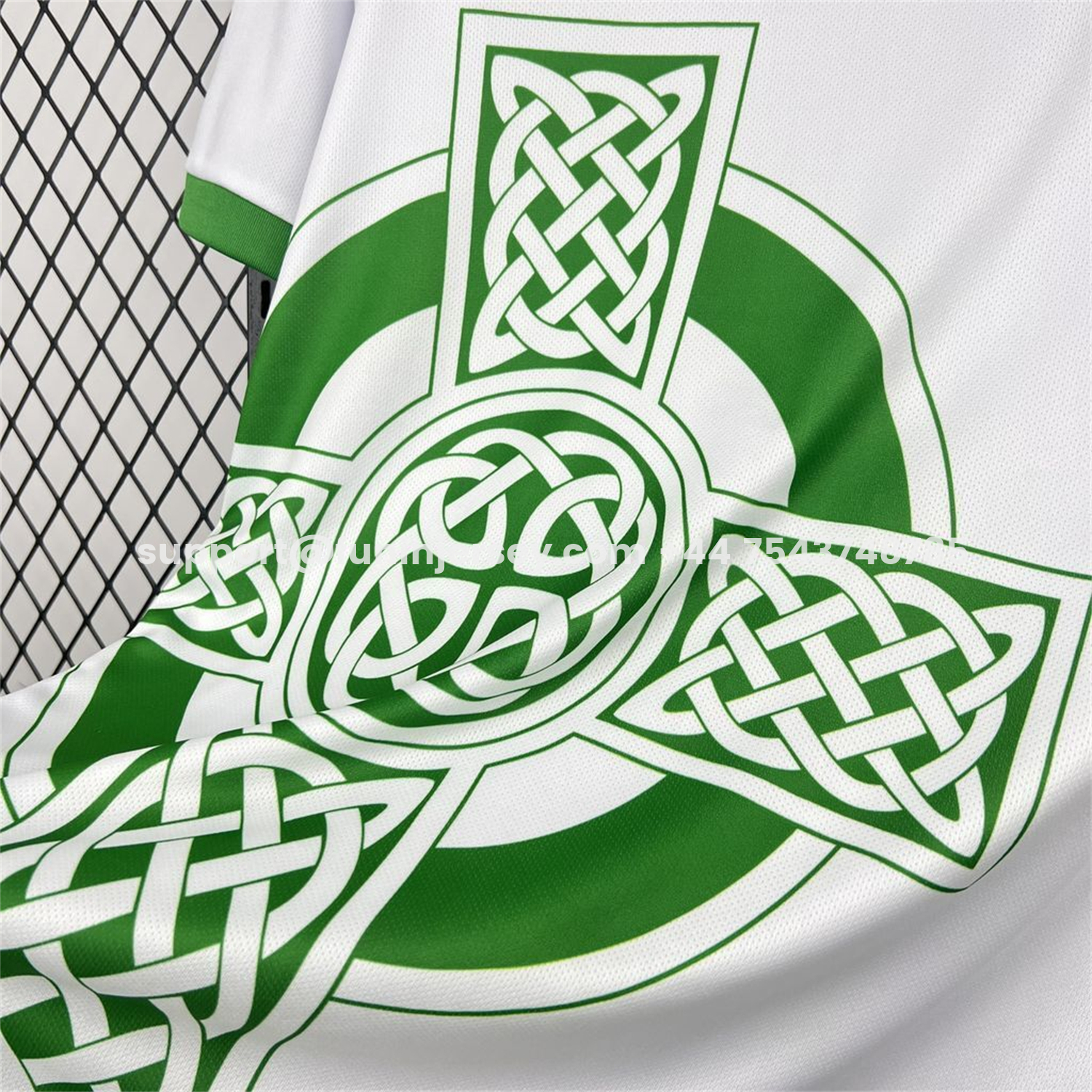 Funinjersey-Ireland 2026 Cross White Special Jersey - Fans Version