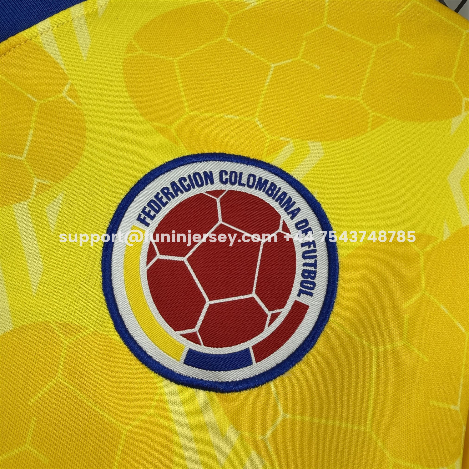 Funinjersey-Retro Colombia 1994 Home Long Sleeves Jersey