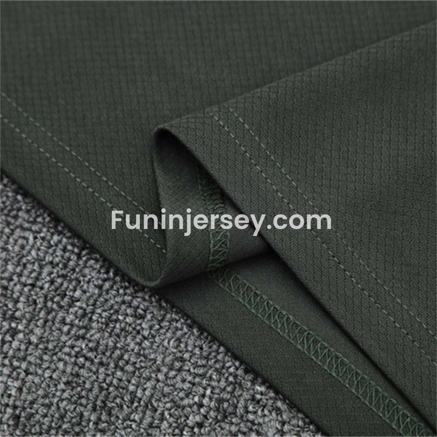 Funinjersey-C.H.E.L.S.E.A 25-26 Short-Sleeve Training Set - Army Green Top & Army Green Shorts