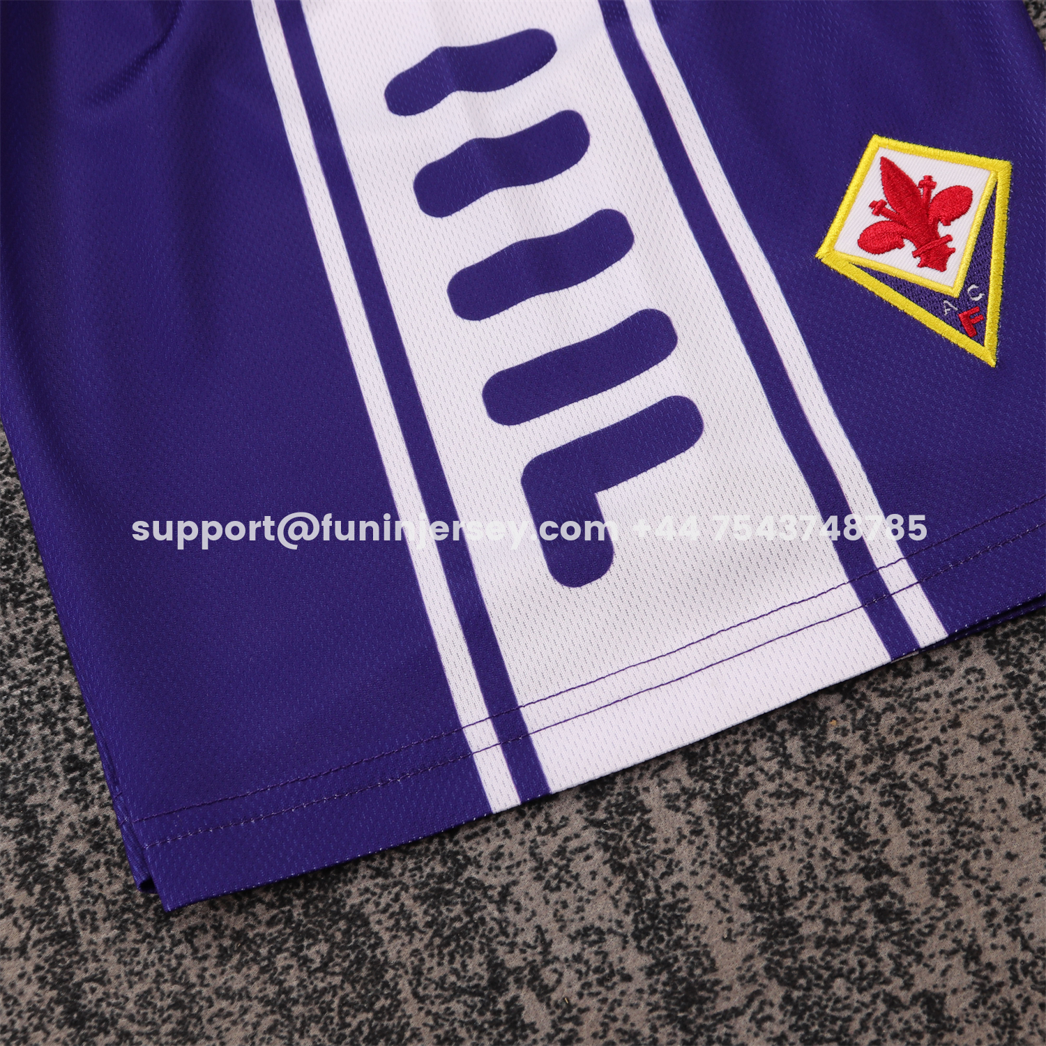 Funinjersey-Retro Fiorentina 1999-00 Home Kids Kit