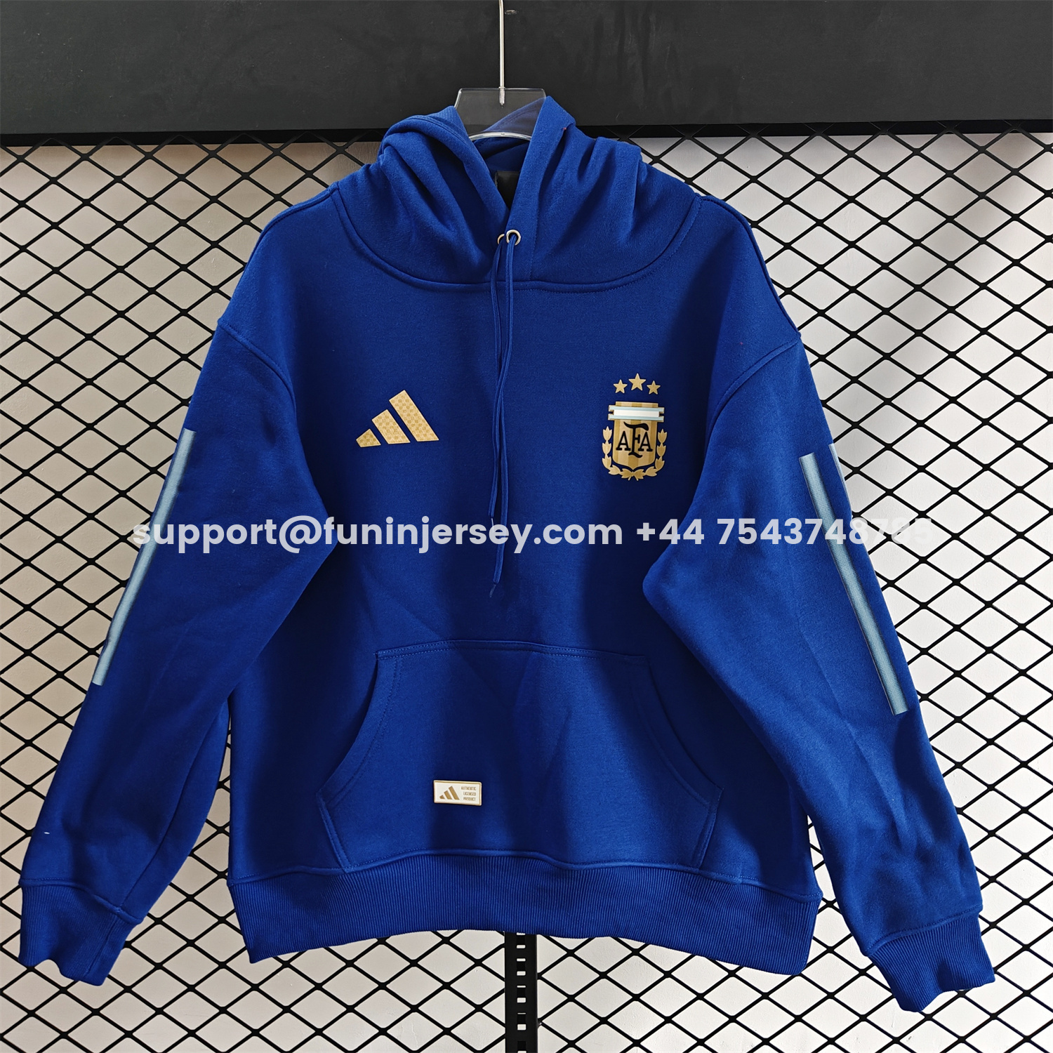 Funinjersey-Argentina 2026 Home Unisex Pullover Hoodie