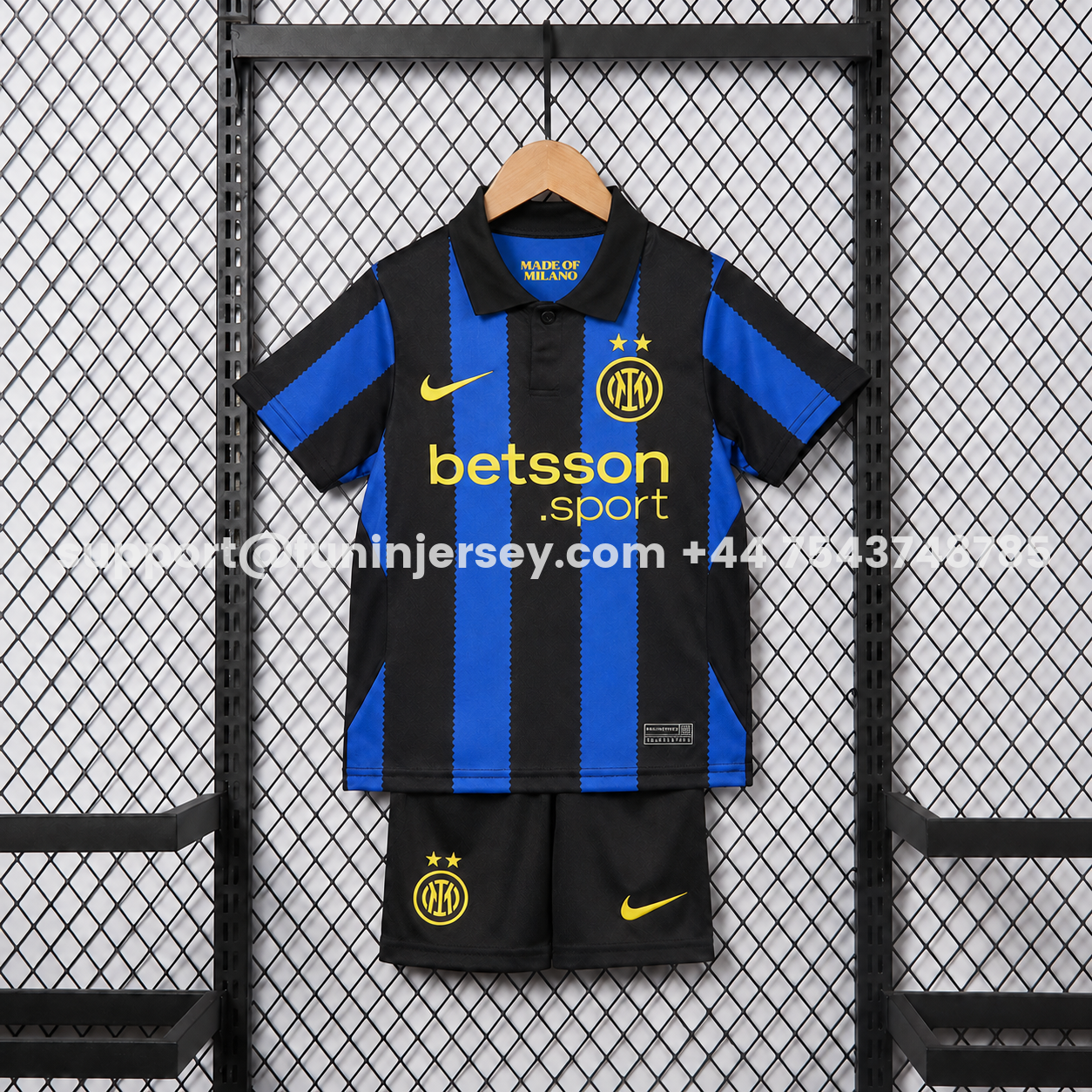 Funinjersey-Inter Milan 26-27 Home Kids Kit
