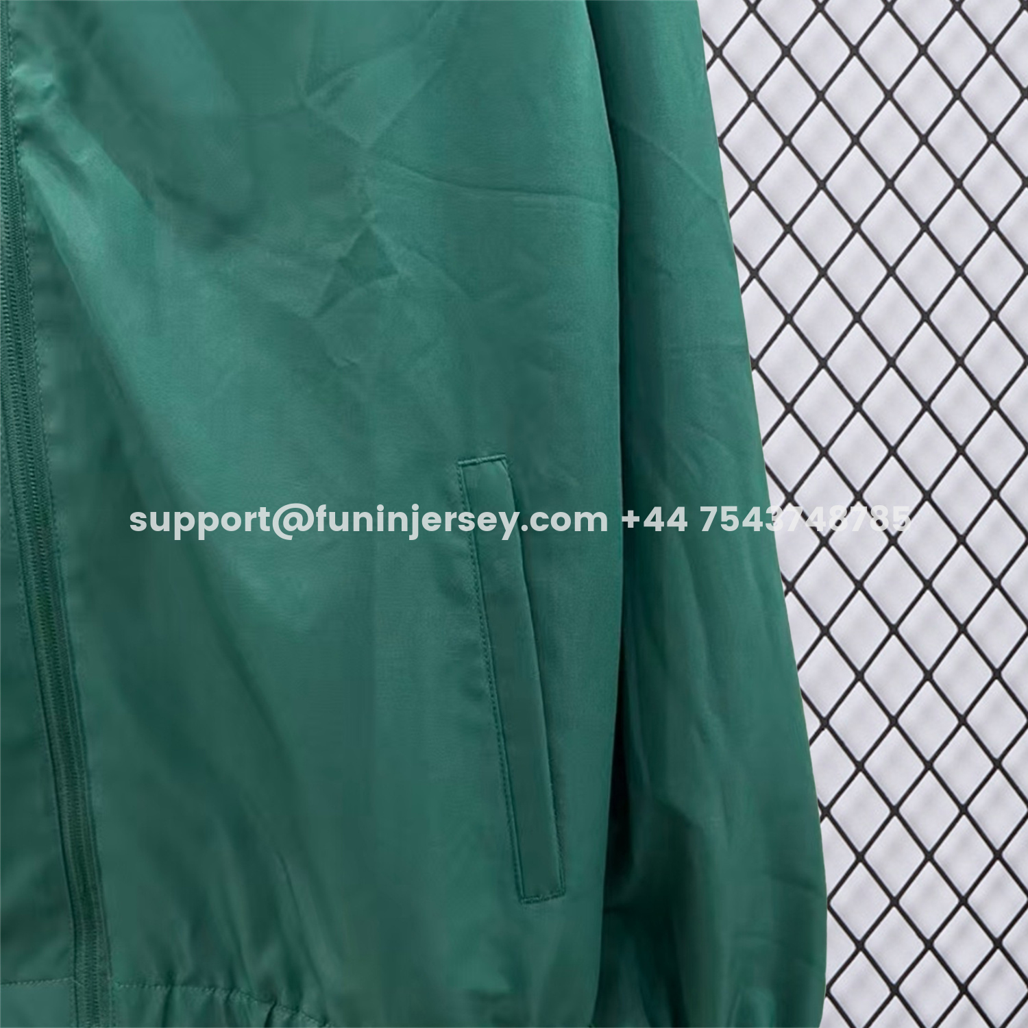 Funinjersey-Palmeiras 25-26 Training Windbreaker Jacket - Green