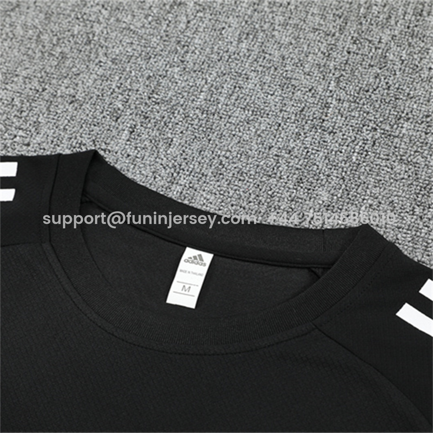 Funinjersey-Germany 25-26 Short-Sleeve Training Set - Black Short Sleeve & Black Shorts