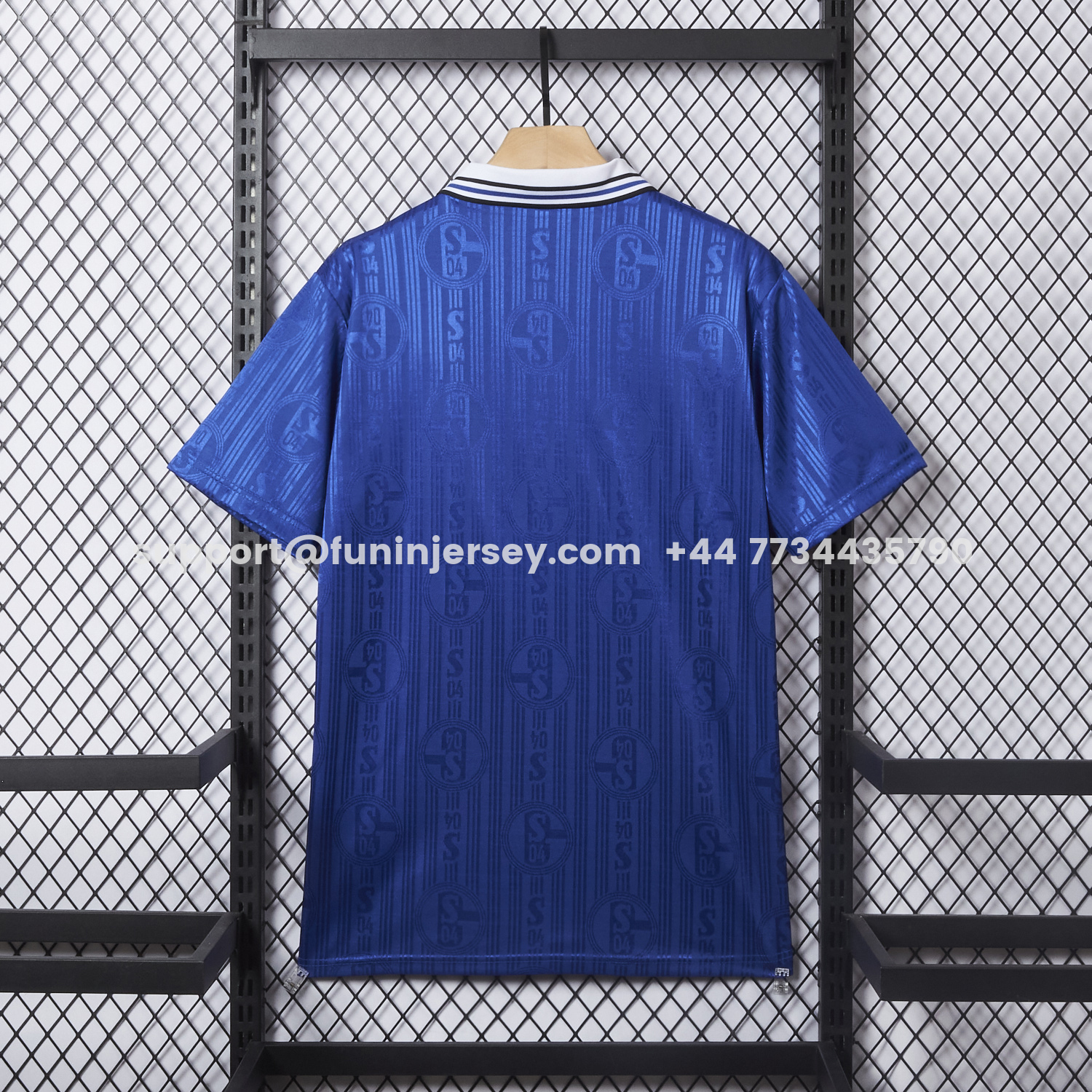 Funinjersey-Retro Schalke 04 1996-97 Home Jersey