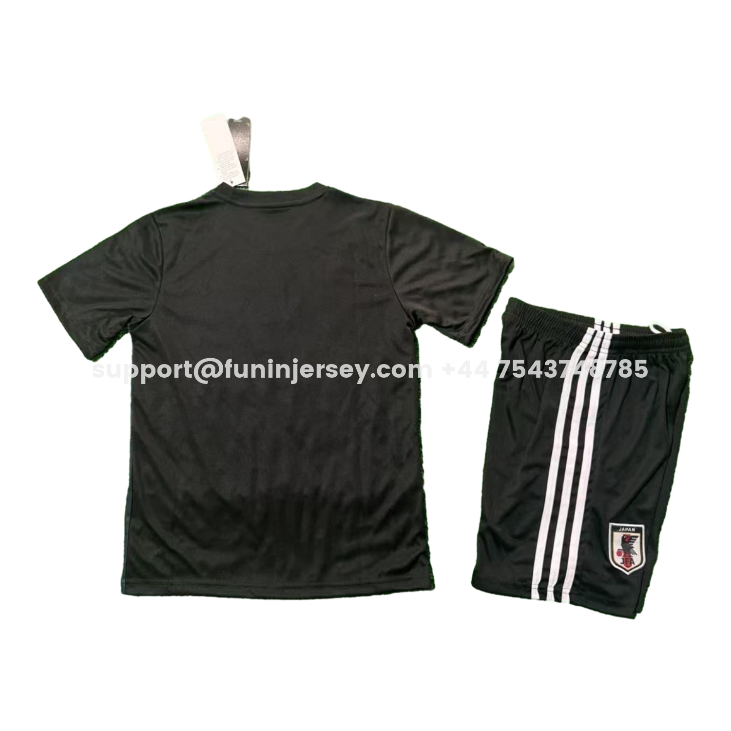 Funinjersey-Japan 25-26 Pokemon Rainbow Black Kids Kit